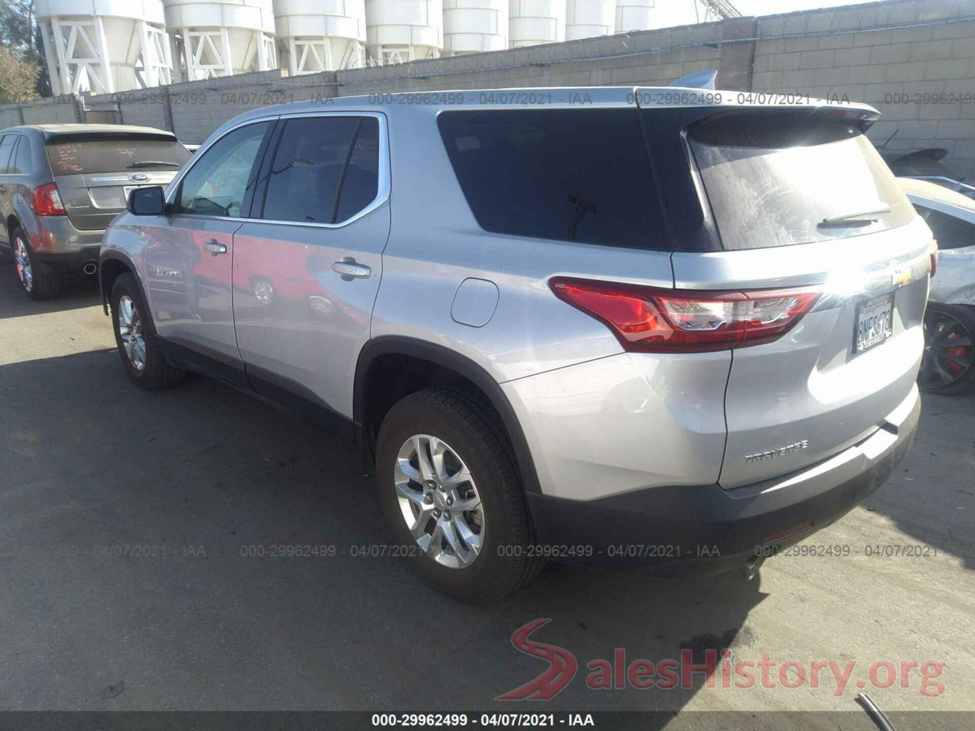 1GNERFKW5LJ110936 2020 CHEVROLET TRAVERSE