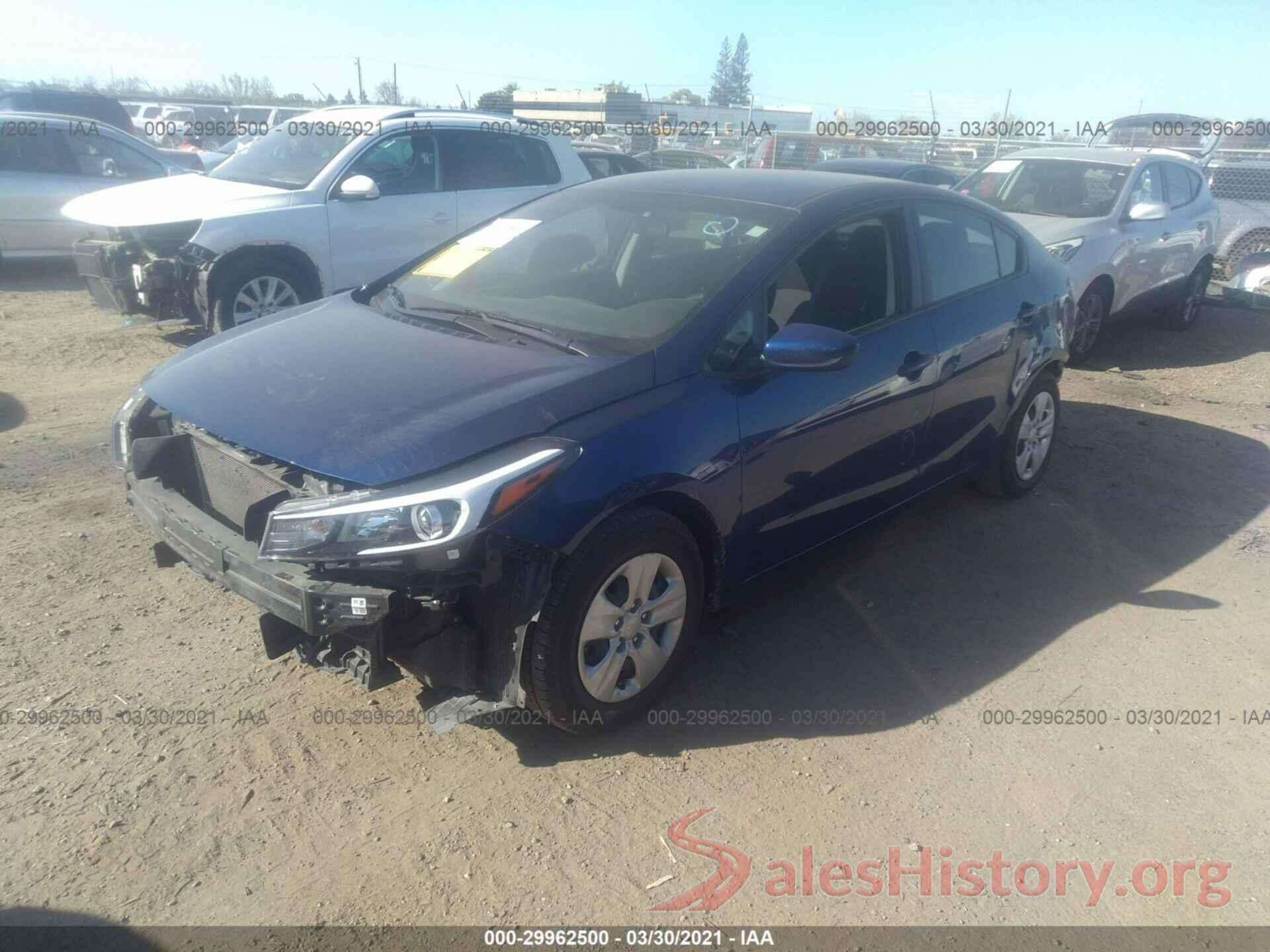 3KPFK4A72JE268158 2018 KIA FORTE