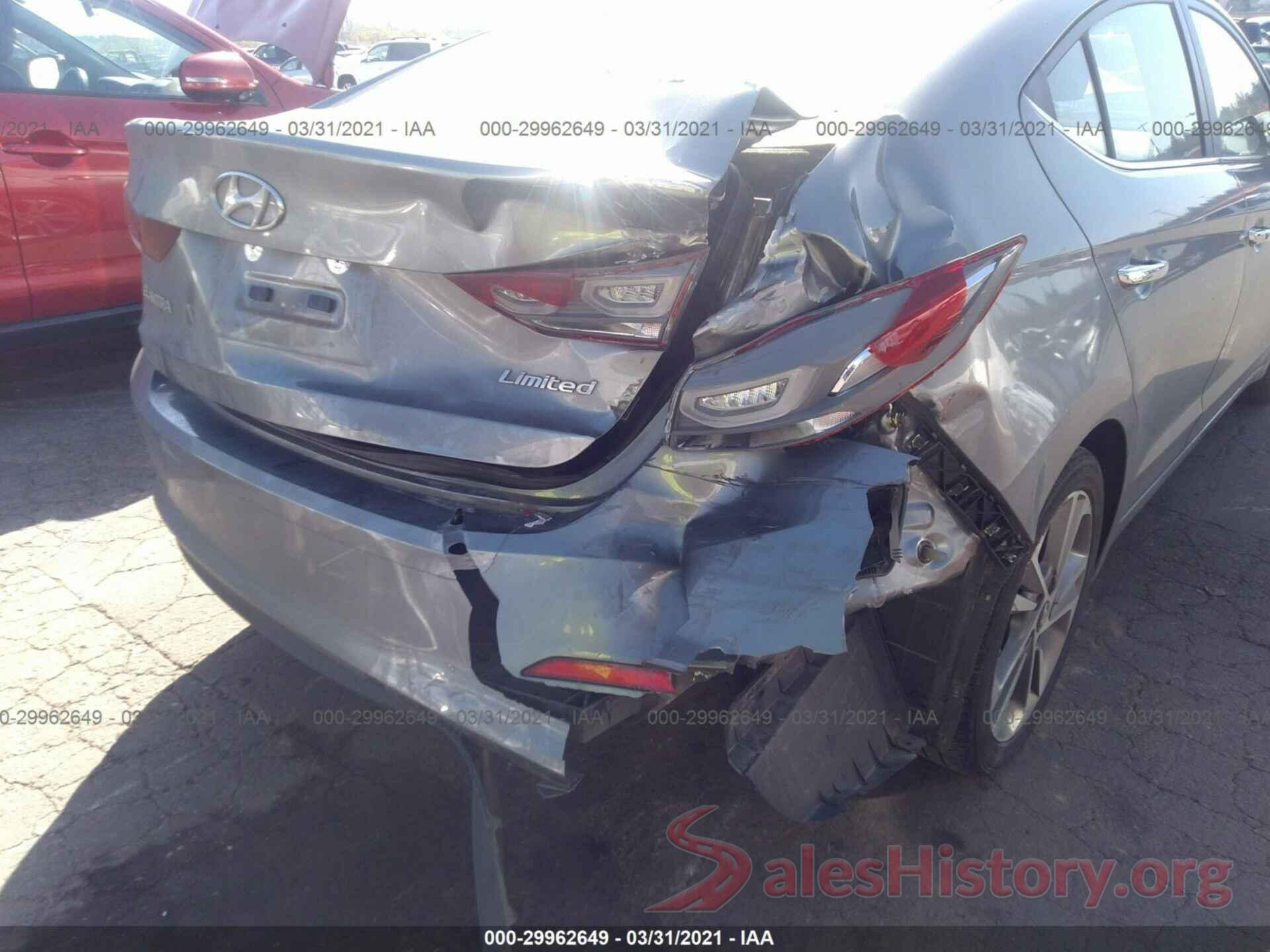 KMHD84LF4HU227435 2017 HYUNDAI ELANTRA