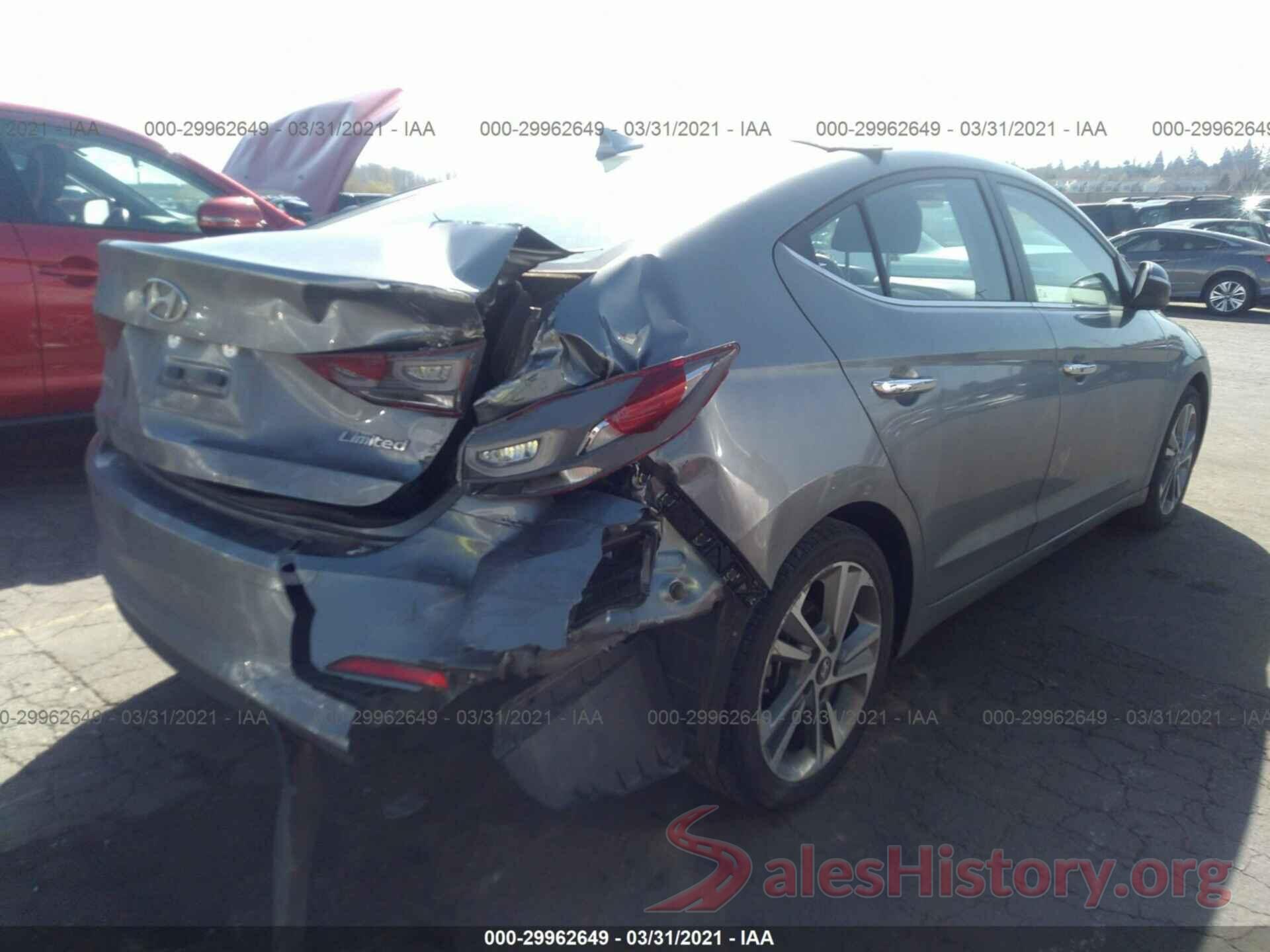 KMHD84LF4HU227435 2017 HYUNDAI ELANTRA