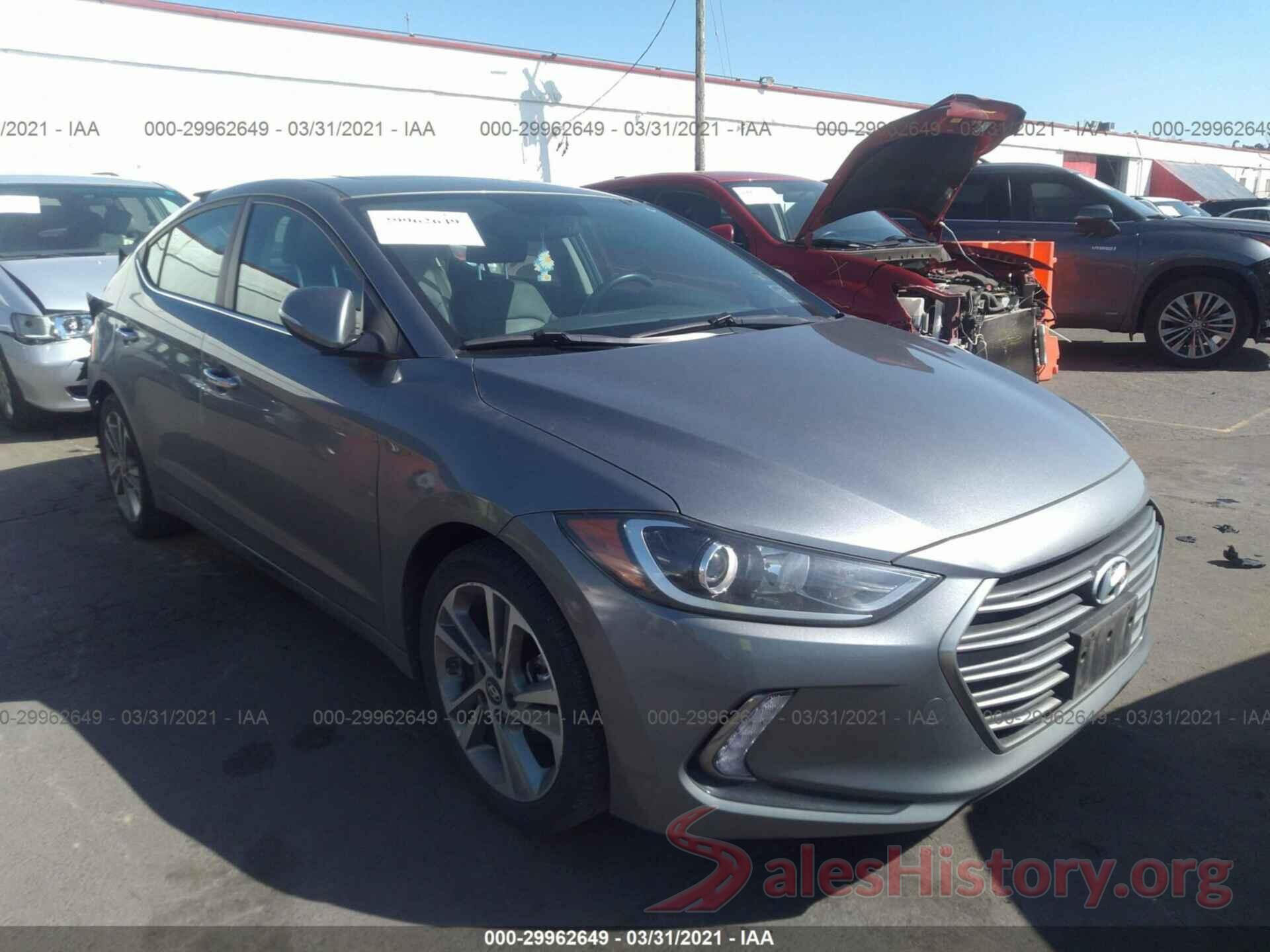 KMHD84LF4HU227435 2017 HYUNDAI ELANTRA