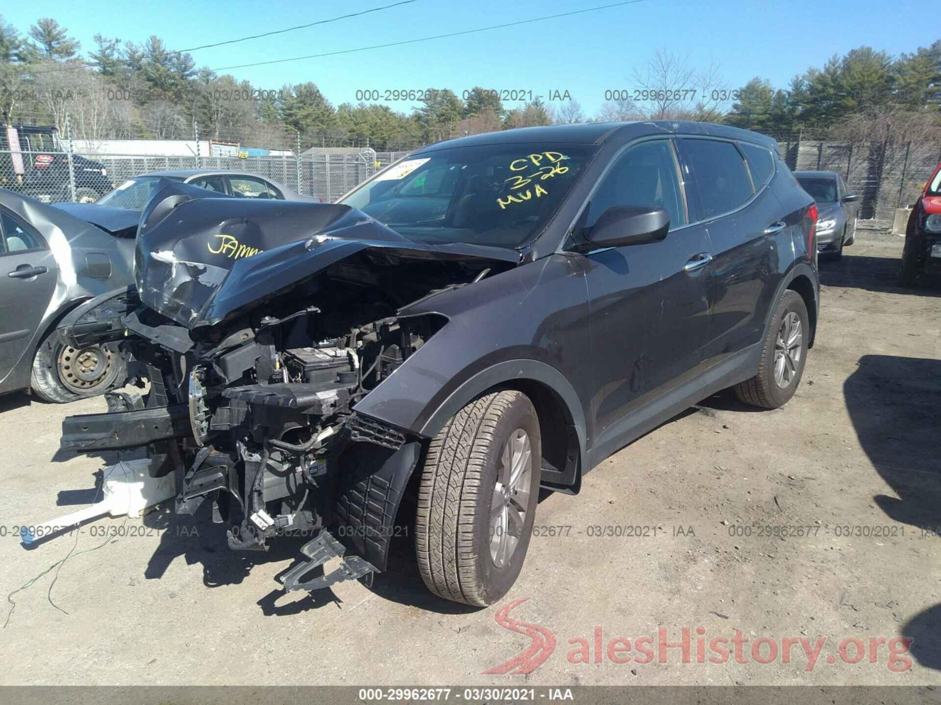 5XYZT3LB9GG327210 2016 HYUNDAI SANTA FE SPORT