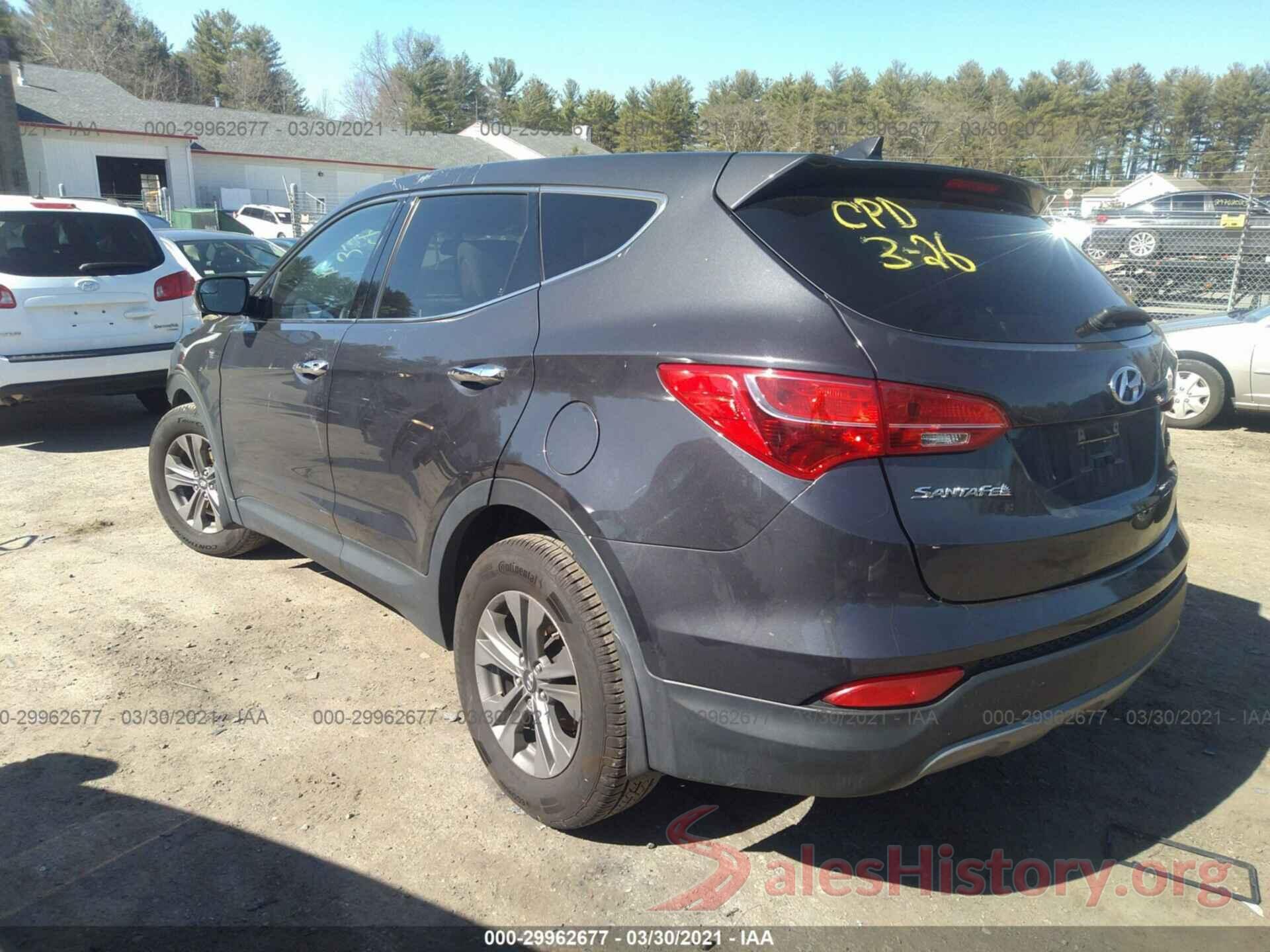 5XYZT3LB9GG327210 2016 HYUNDAI SANTA FE SPORT