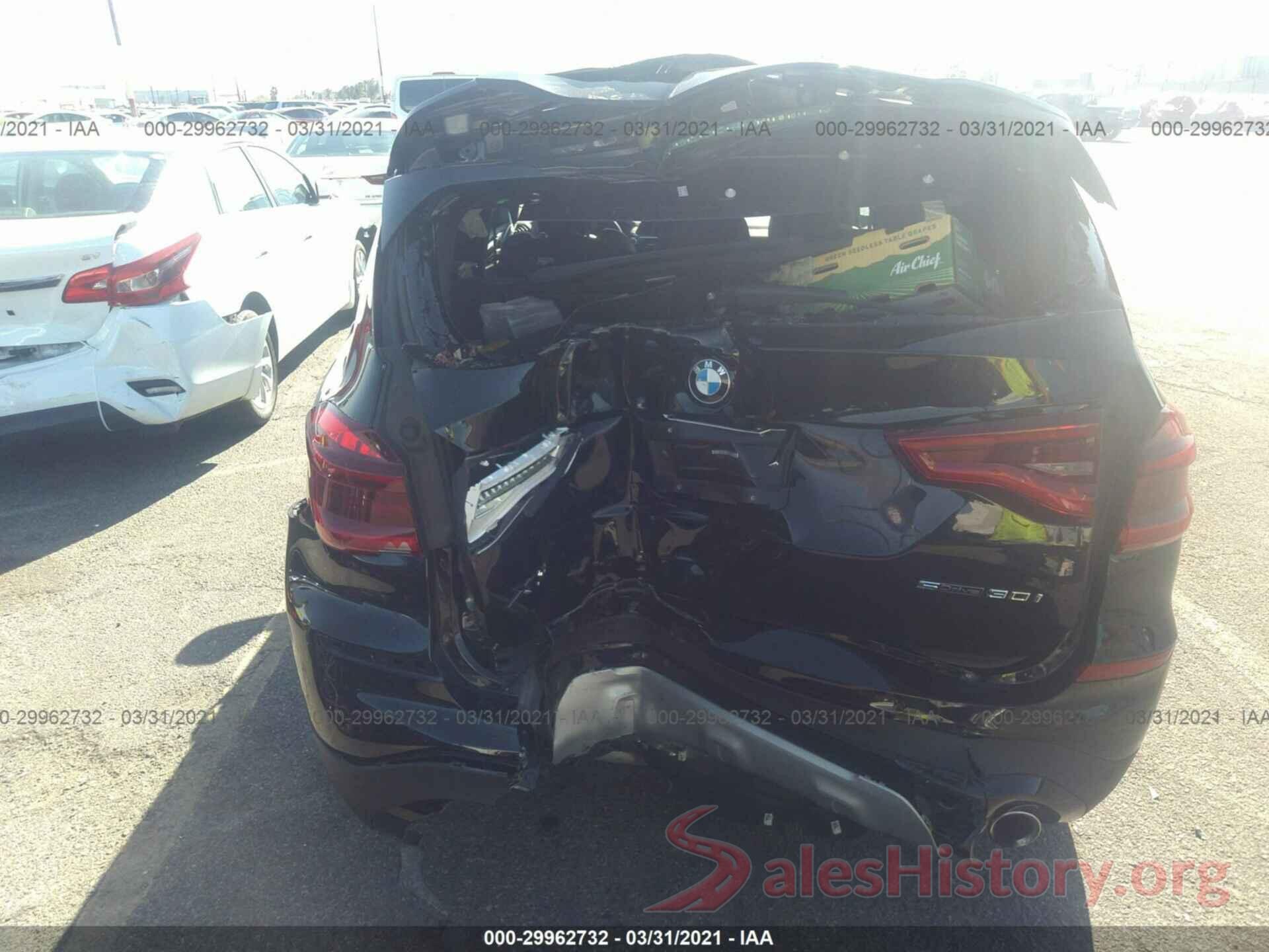 5UXTR7C55KLE98945 2019 BMW X3