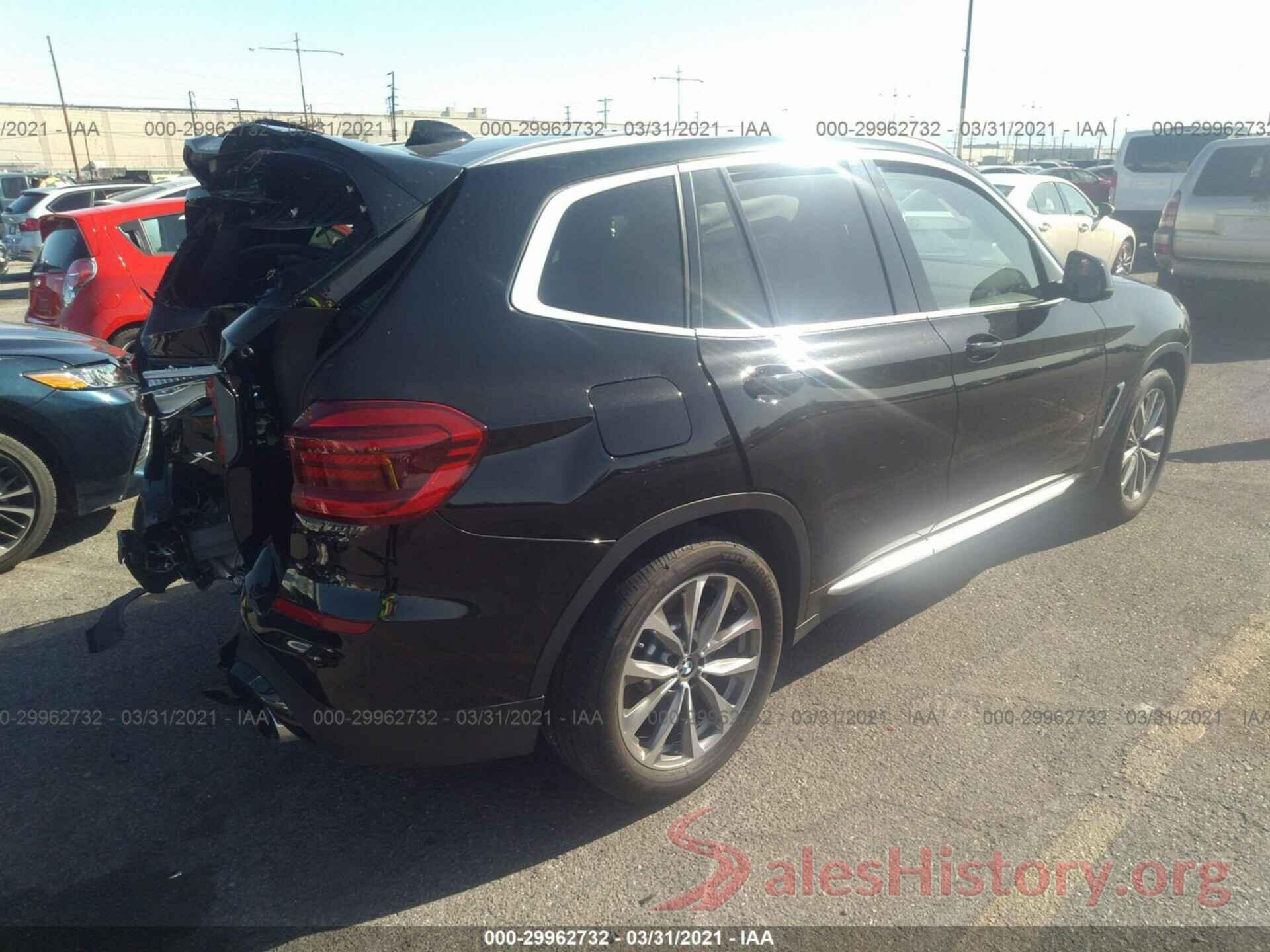 5UXTR7C55KLE98945 2019 BMW X3