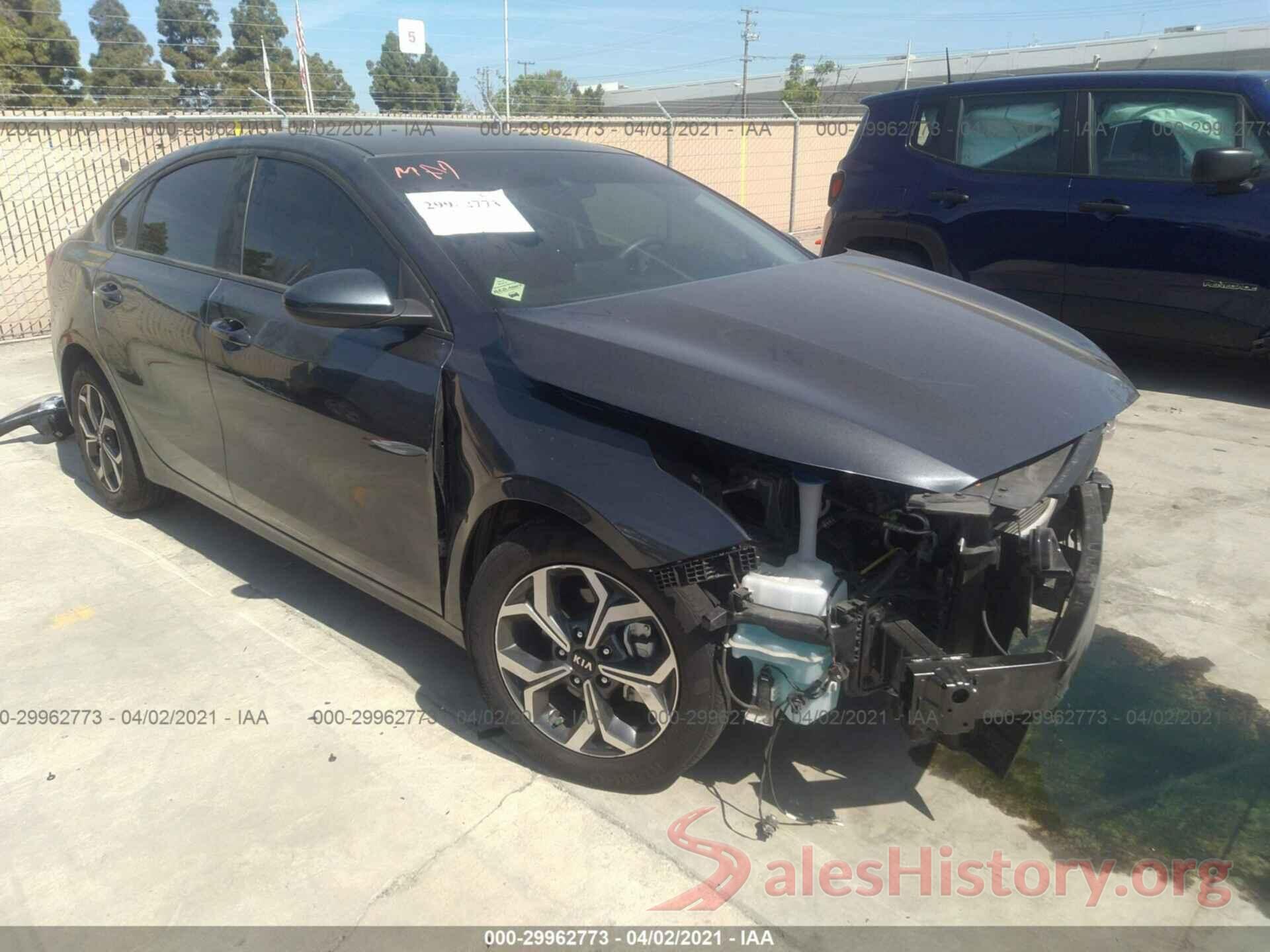 3KPF24AD6LE212409 2020 KIA FORTE