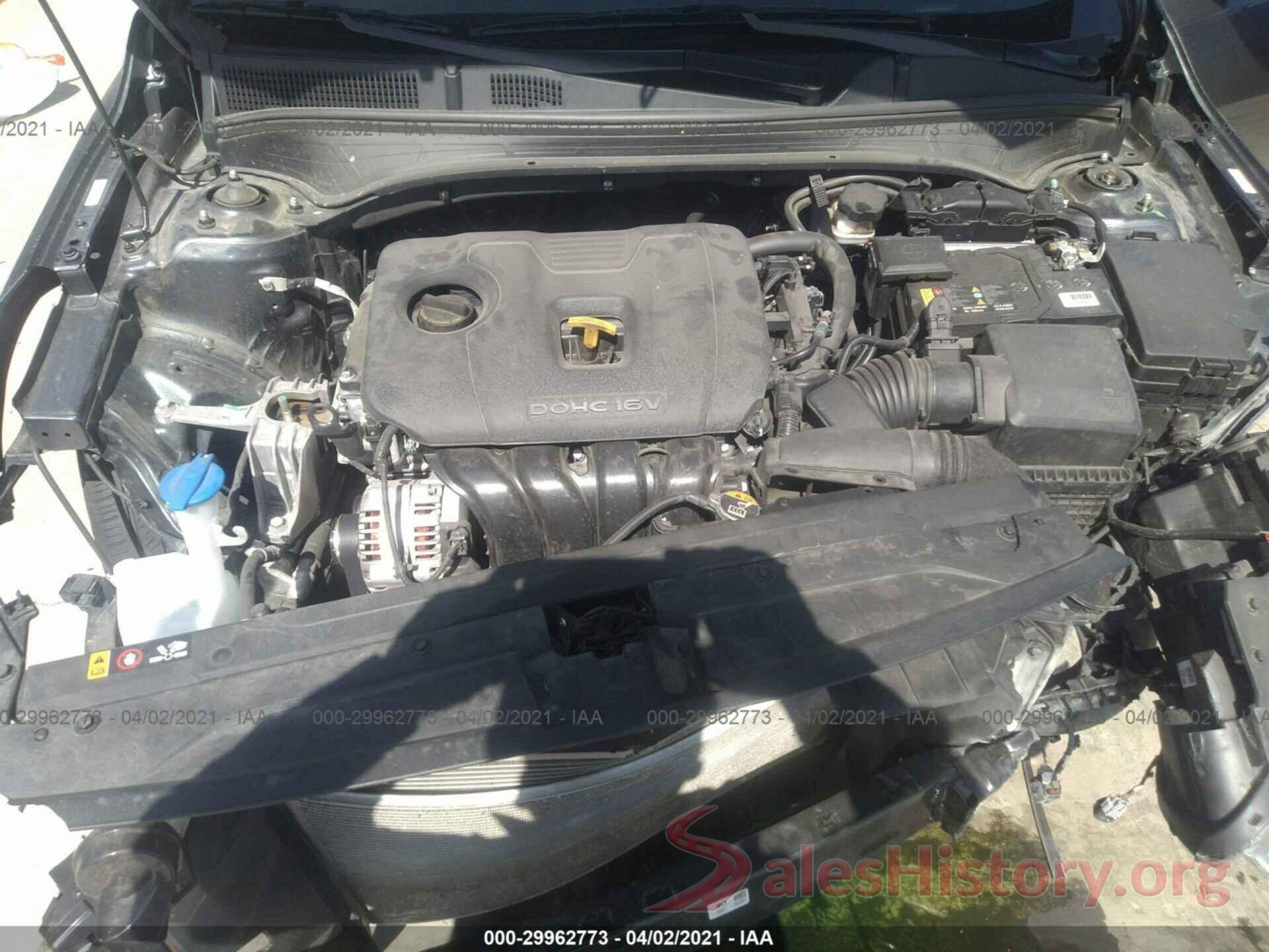 3KPF24AD6LE212409 2020 KIA FORTE