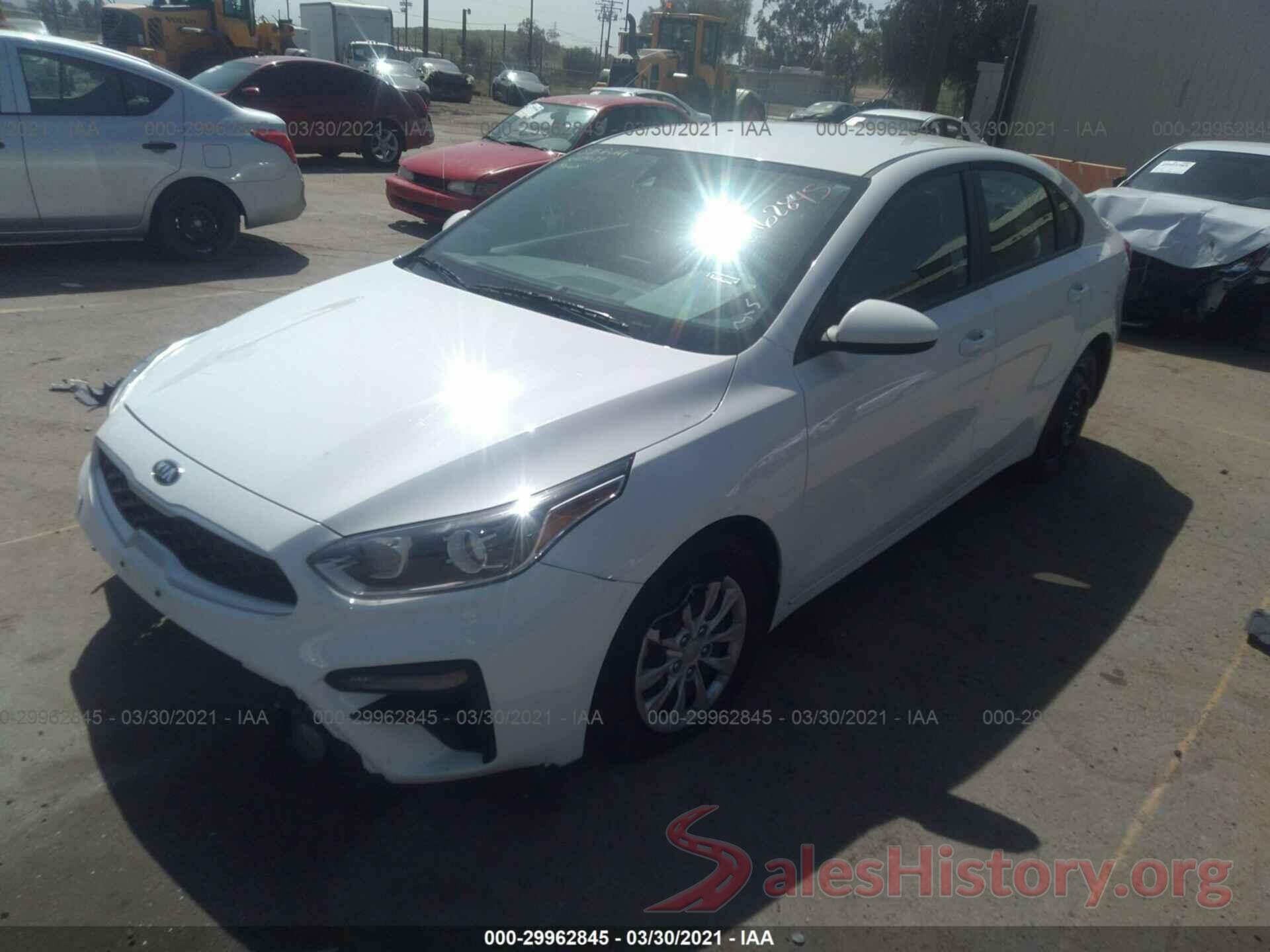 3KPF24AD1LE203391 2020 KIA FORTE