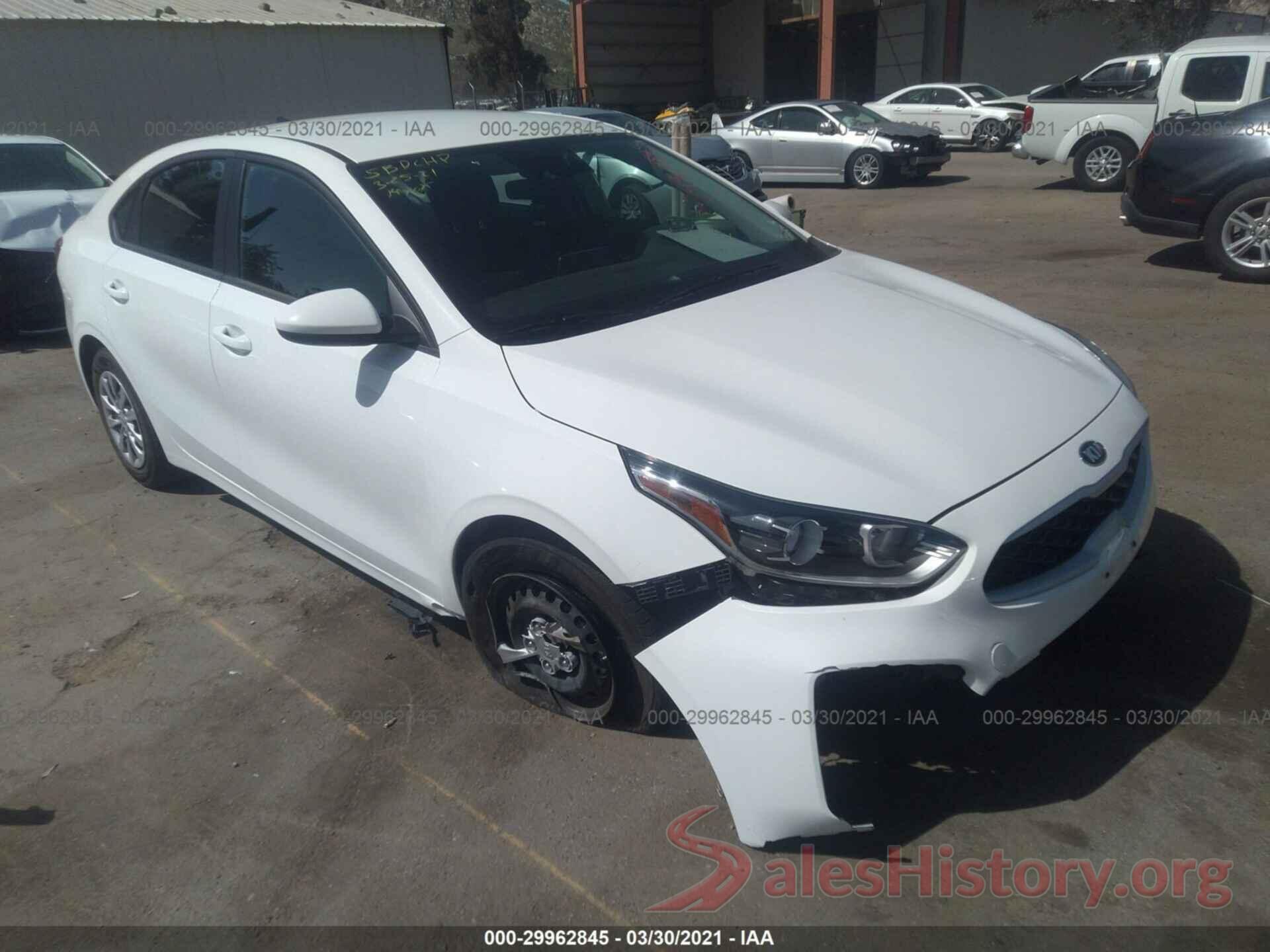 3KPF24AD1LE203391 2020 KIA FORTE