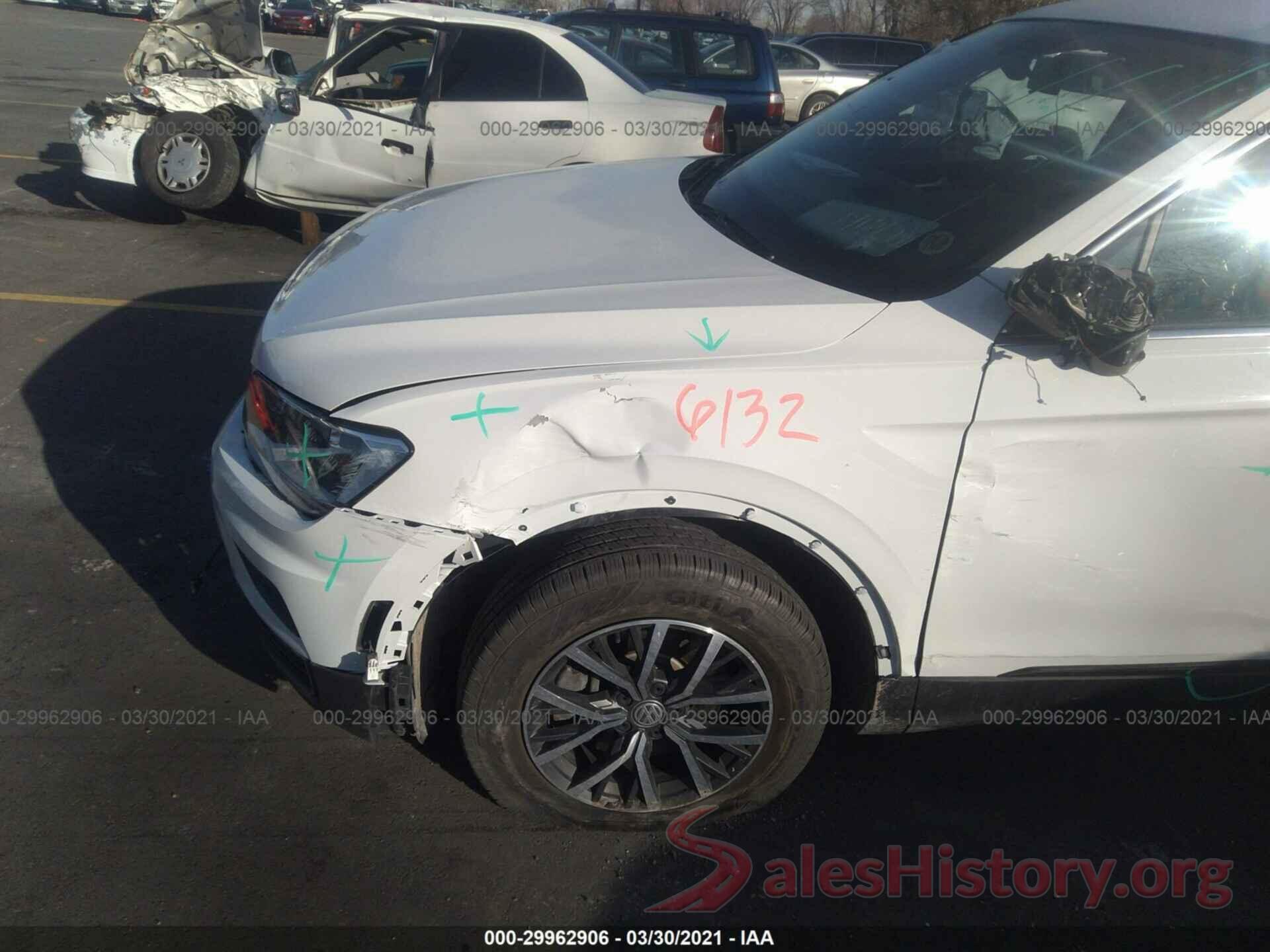 3VV2B7AX0KM086645 2019 VOLKSWAGEN TIGUAN