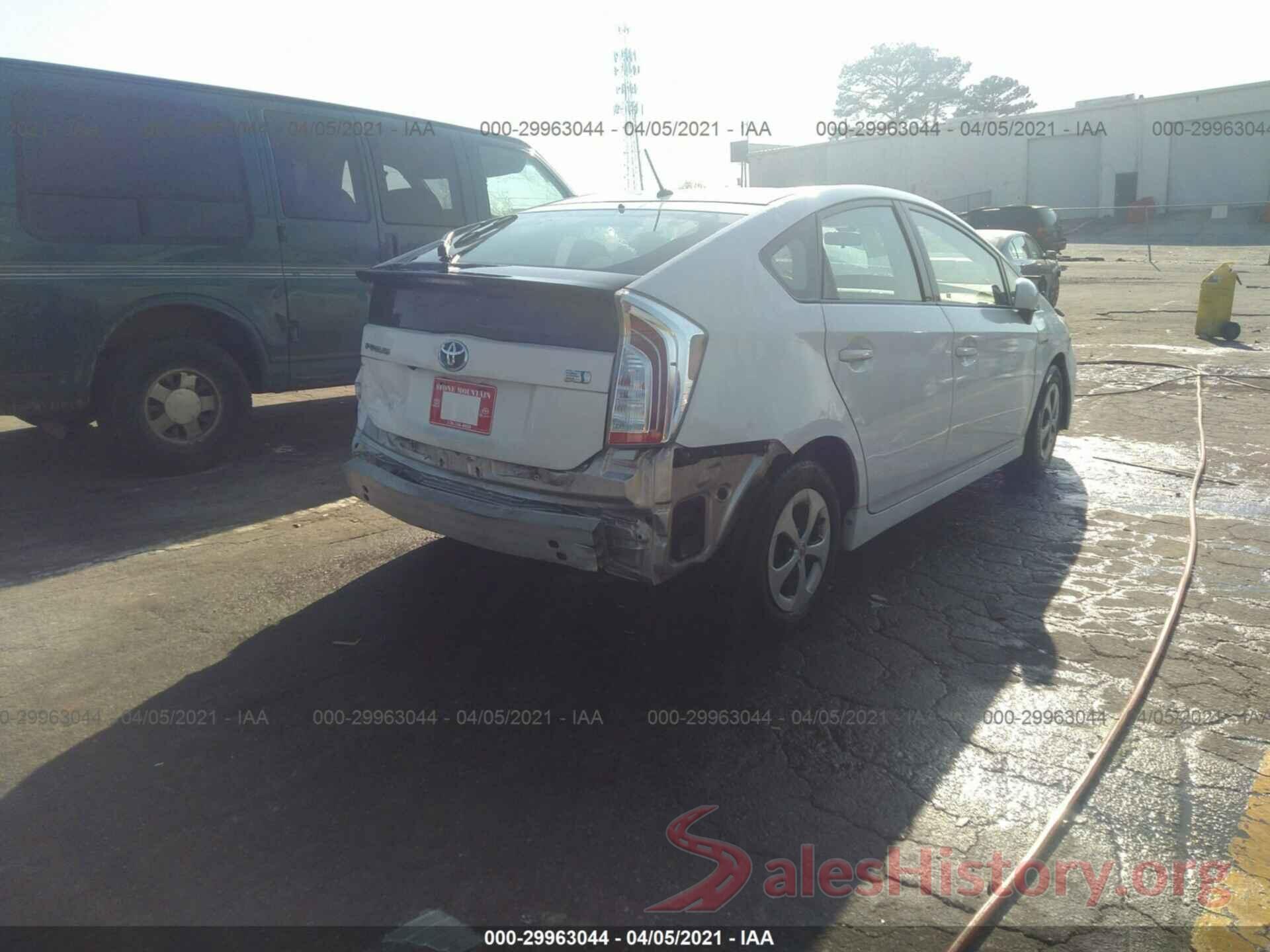 JTDKN3DU2F0473223 2015 TOYOTA PRIUS