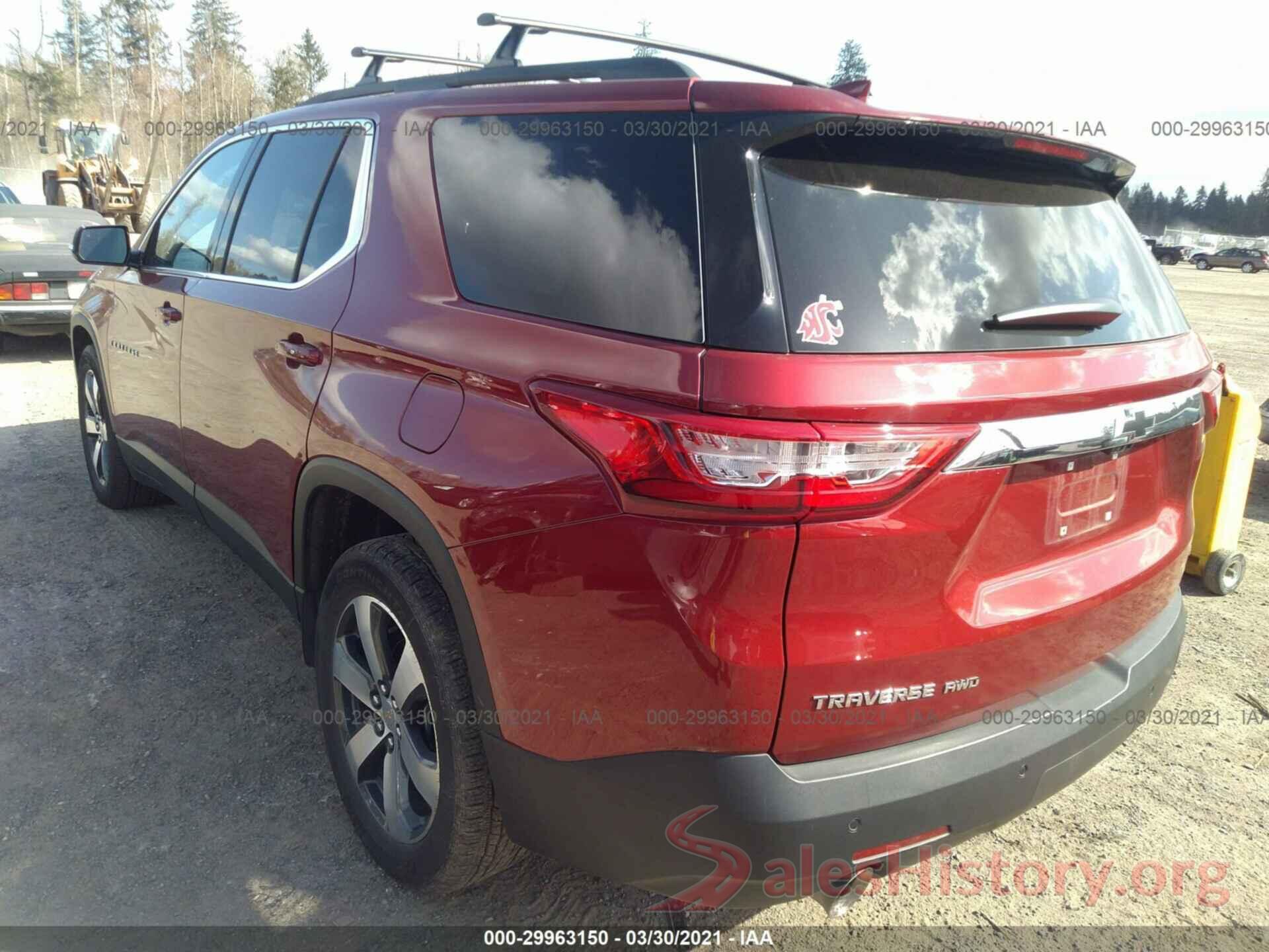 1GNEVHKW3KJ292707 2019 CHEVROLET TRAVERSE