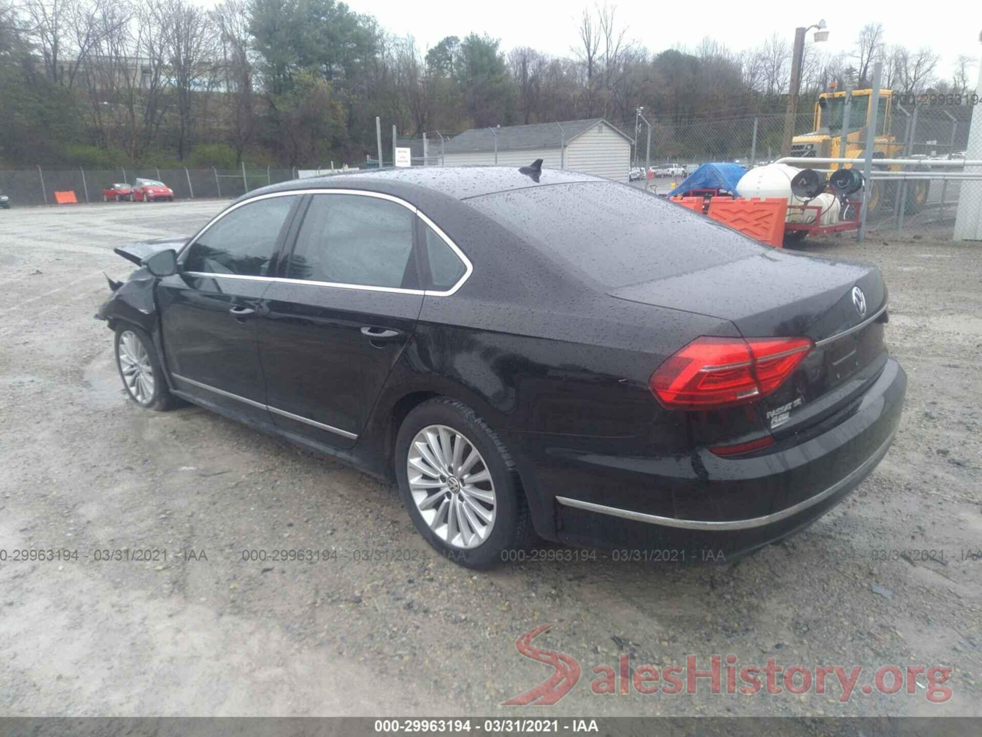 1VWBT7A38GC024506 2016 VOLKSWAGEN PASSAT