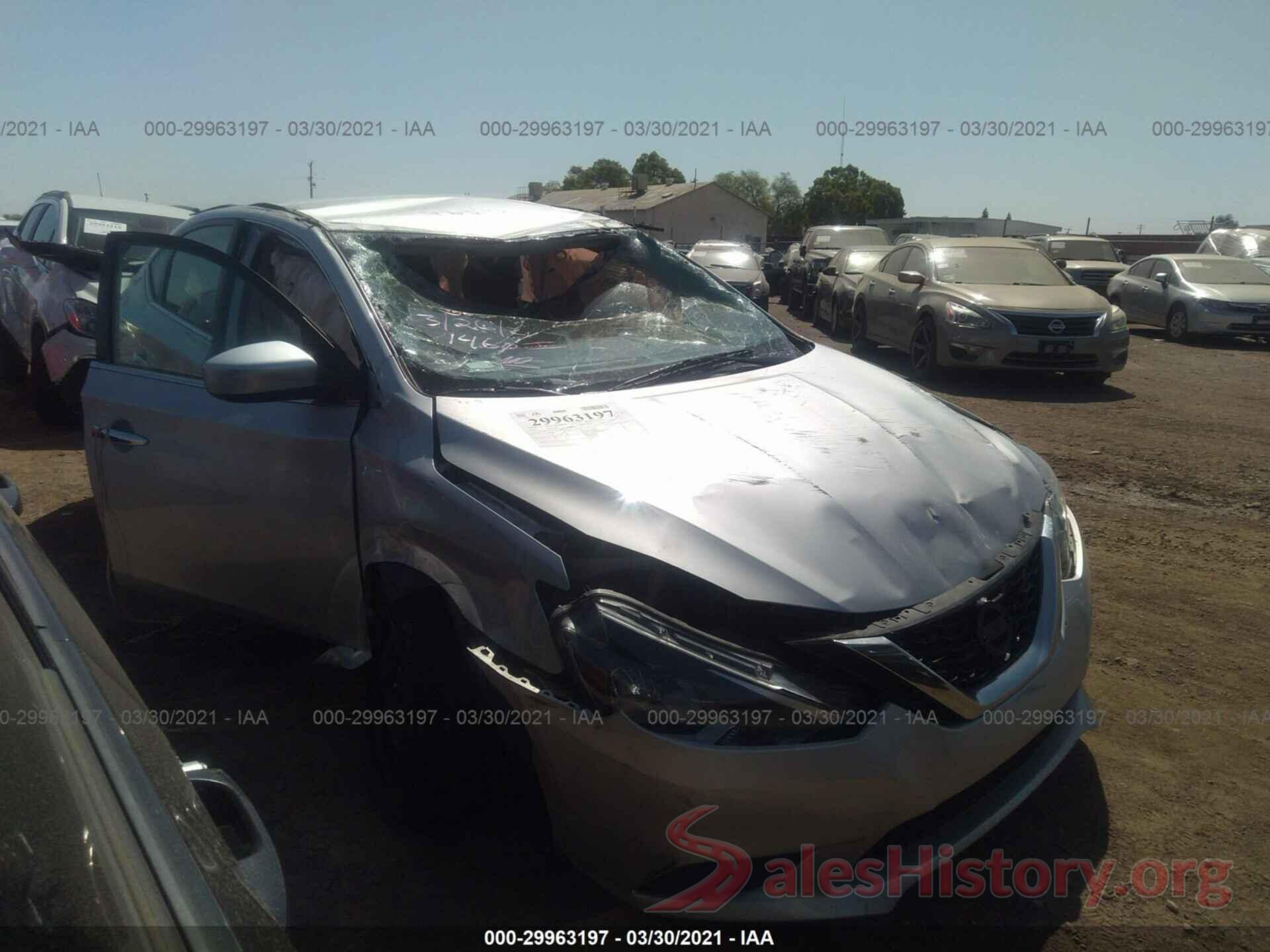 3N1AB7AP1HY351460 2017 NISSAN SENTRA