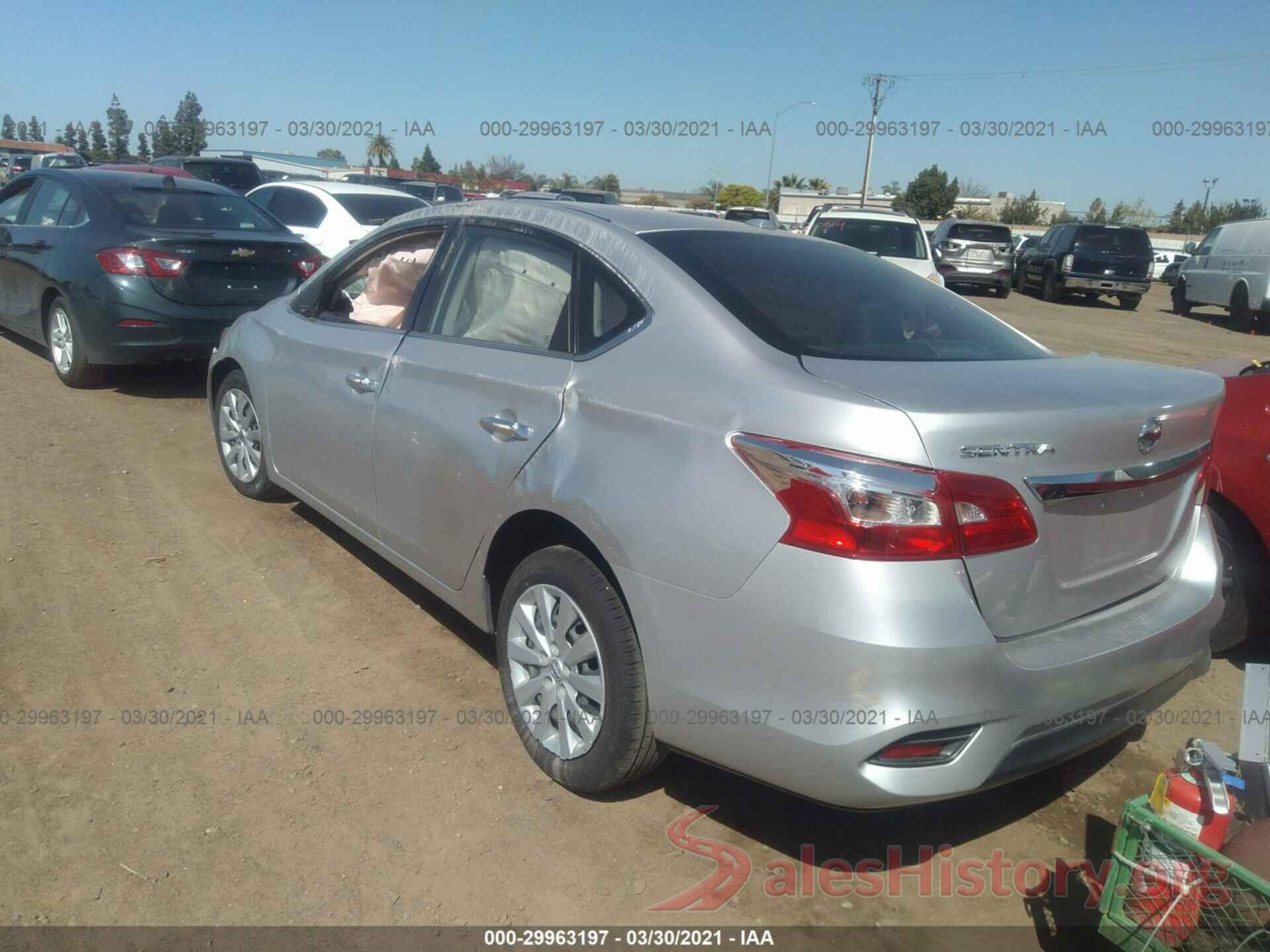 3N1AB7AP1HY351460 2017 NISSAN SENTRA