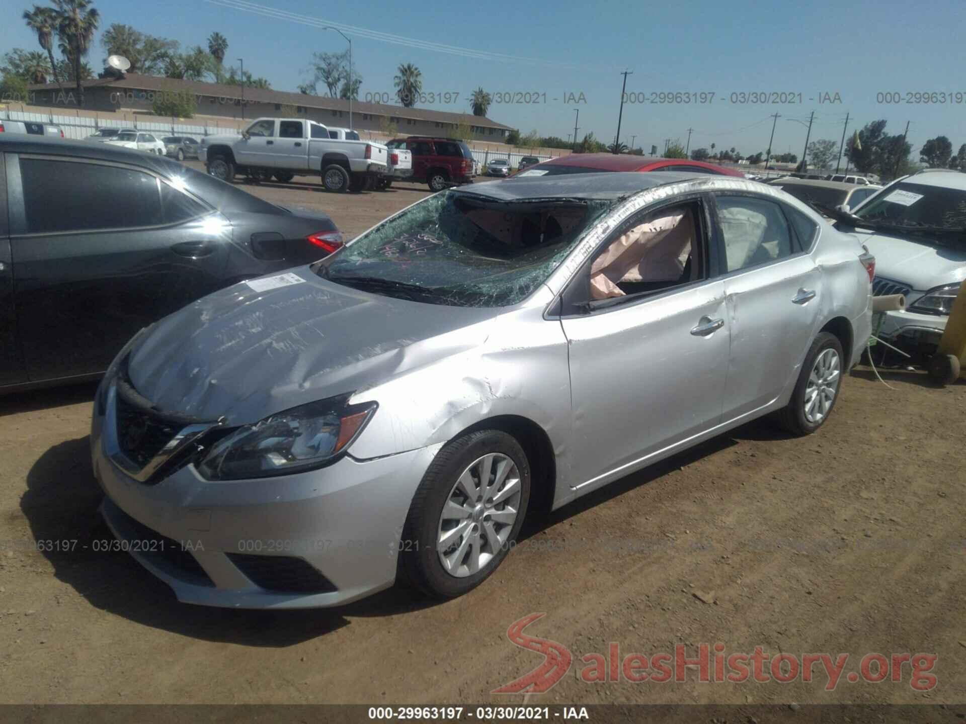 3N1AB7AP1HY351460 2017 NISSAN SENTRA