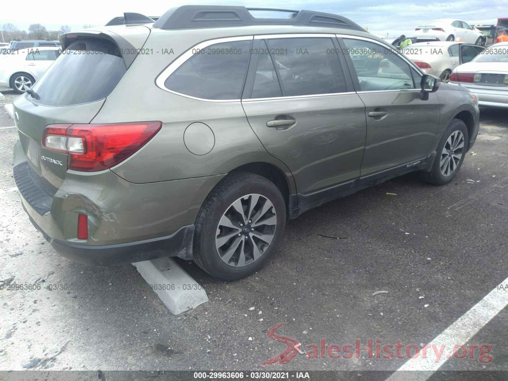 4S4BSBNC5G3229814 2016 SUBARU OUTBACK