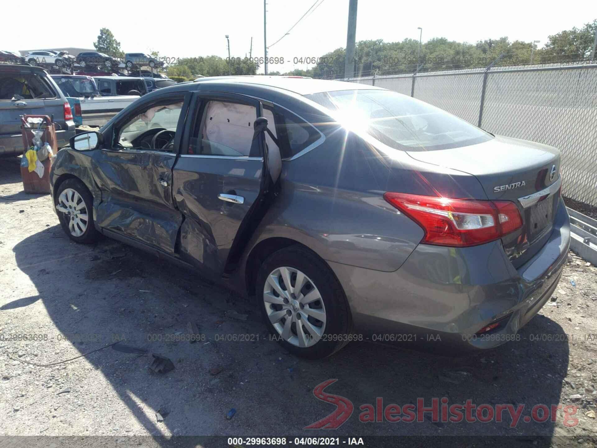 3N1AB7AP6KY298889 2019 NISSAN SENTRA