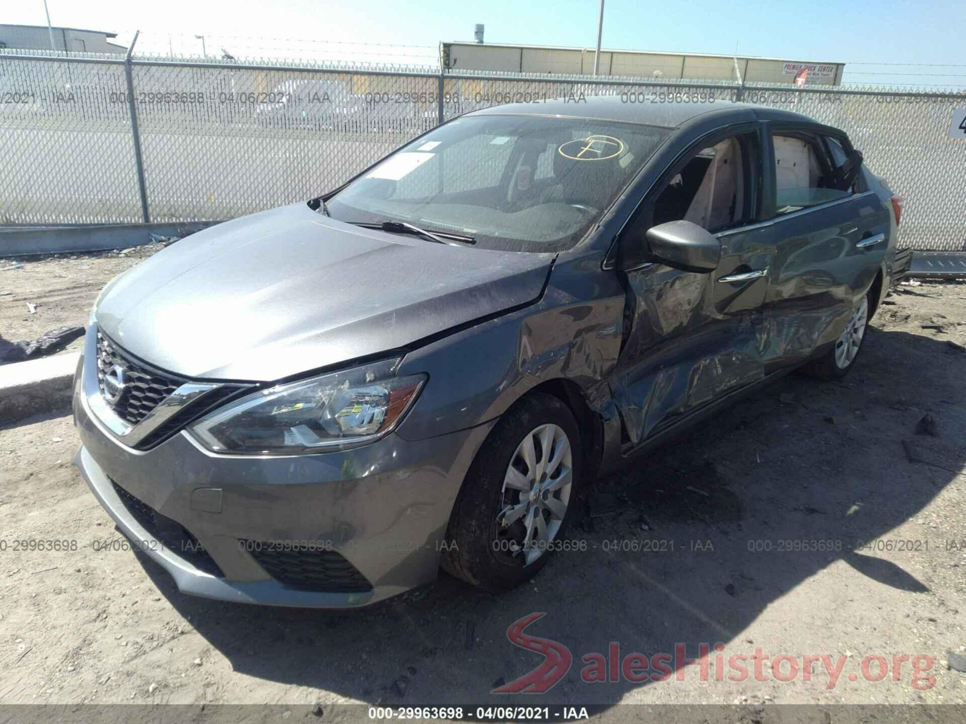 3N1AB7AP6KY298889 2019 NISSAN SENTRA