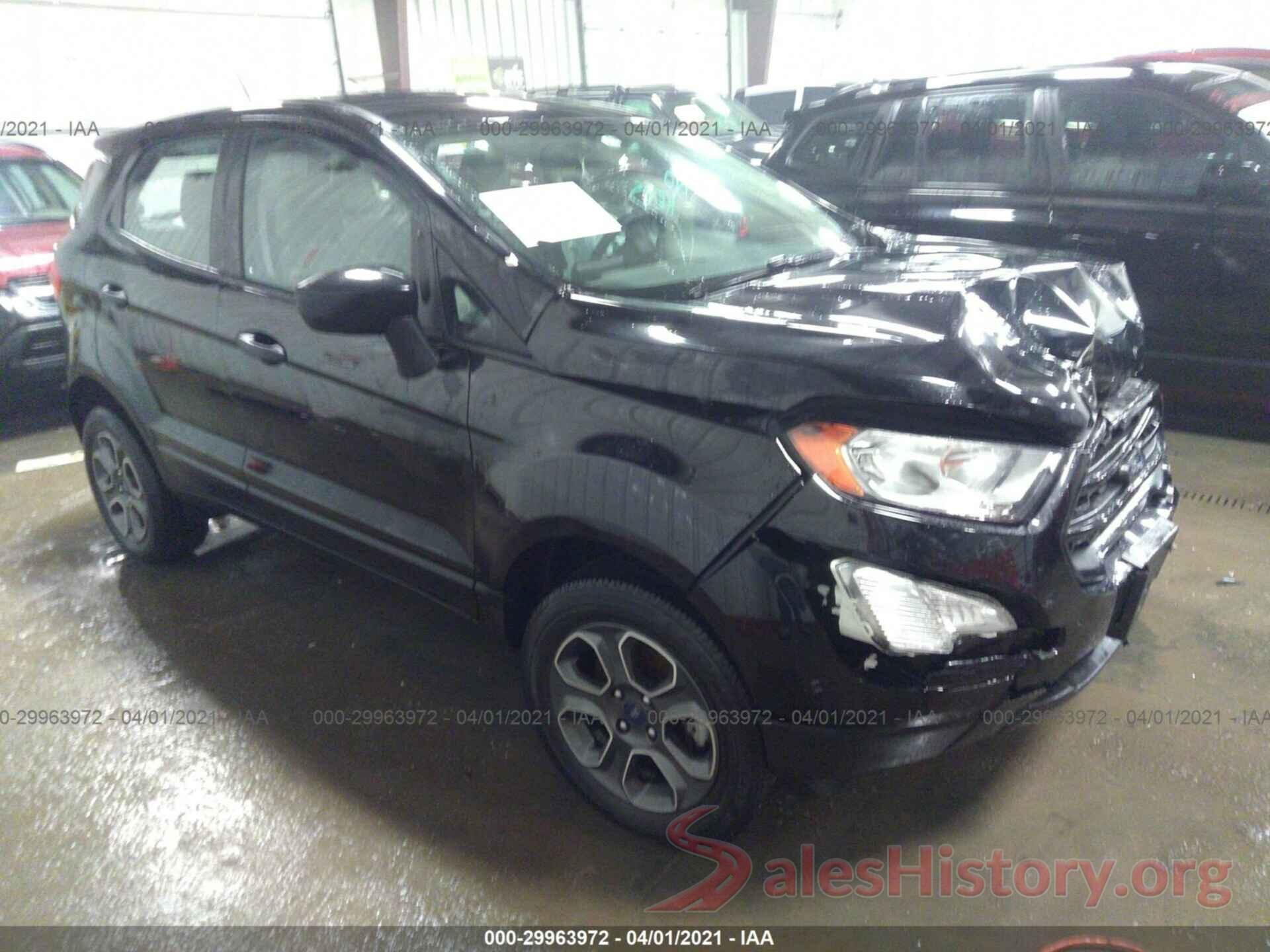 MAJ6P1SL5JC190371 2018 FORD ECOSPORT