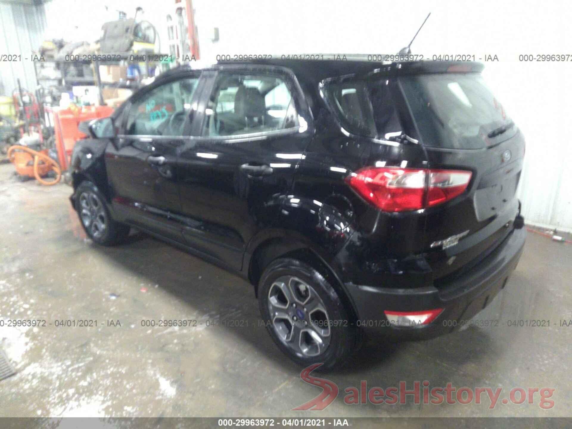 MAJ6P1SL5JC190371 2018 FORD ECOSPORT