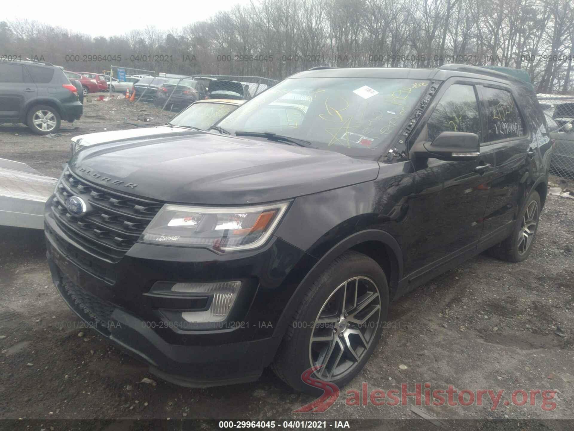 1FM5K8GT9GGB08547 2016 FORD EXPLORER