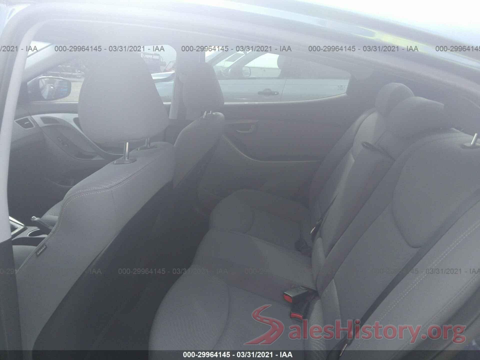 KMHDH4AE8GU480671 2016 HYUNDAI ELANTRA