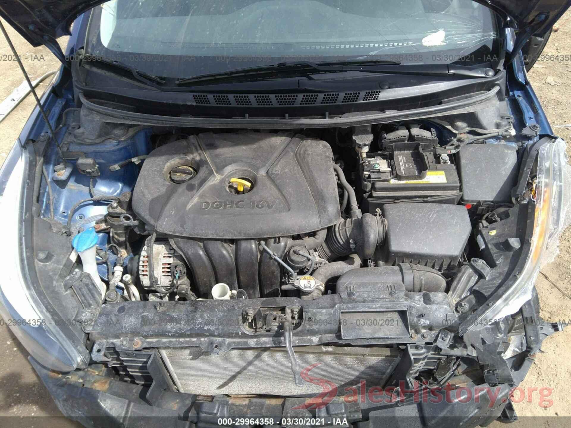 5NPDH4AE2GH679634 2016 HYUNDAI ELANTRA