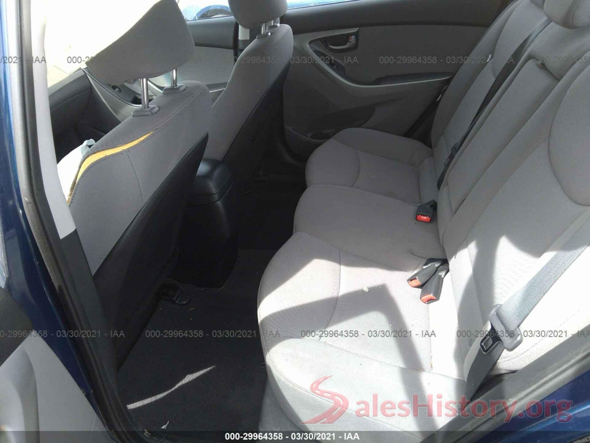 5NPDH4AE2GH679634 2016 HYUNDAI ELANTRA