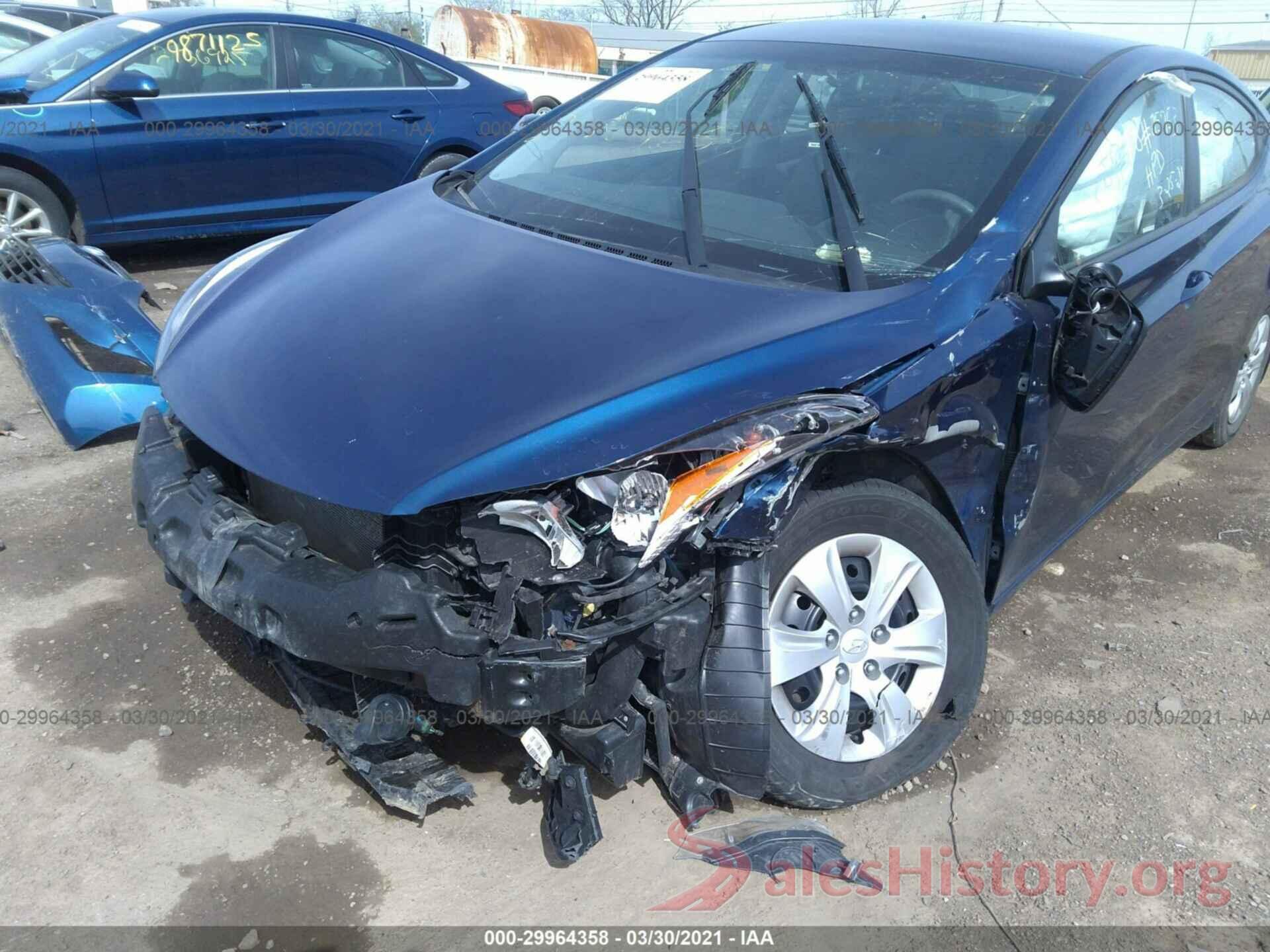 5NPDH4AE2GH679634 2016 HYUNDAI ELANTRA