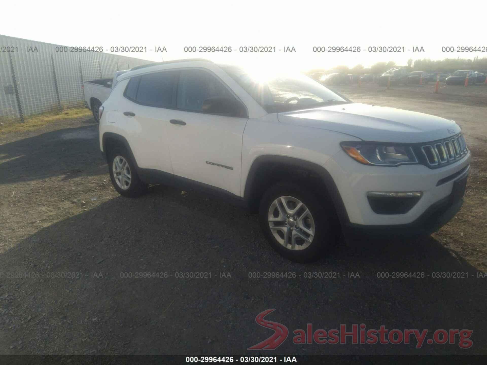 3C4NJDABXKT818285 2019 JEEP COMPASS