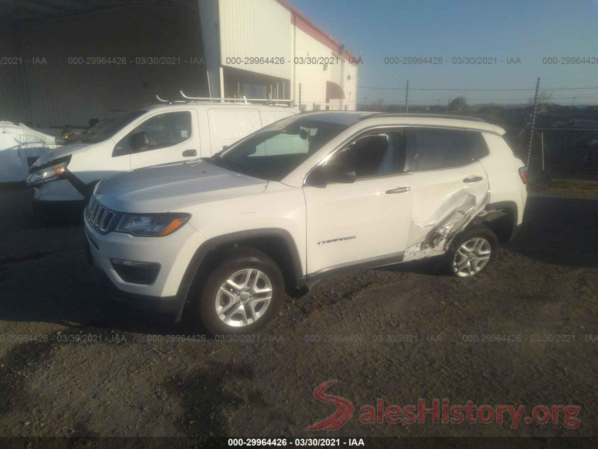 3C4NJDABXKT818285 2019 JEEP COMPASS