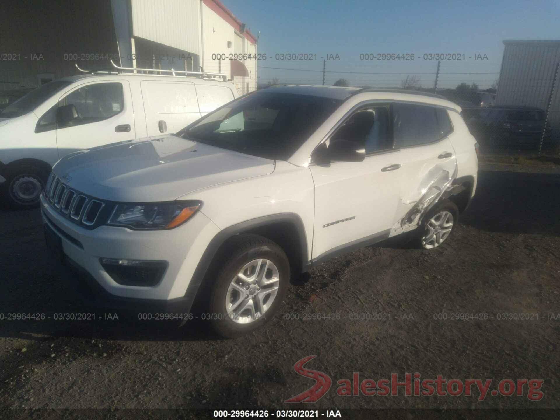 3C4NJDABXKT818285 2019 JEEP COMPASS