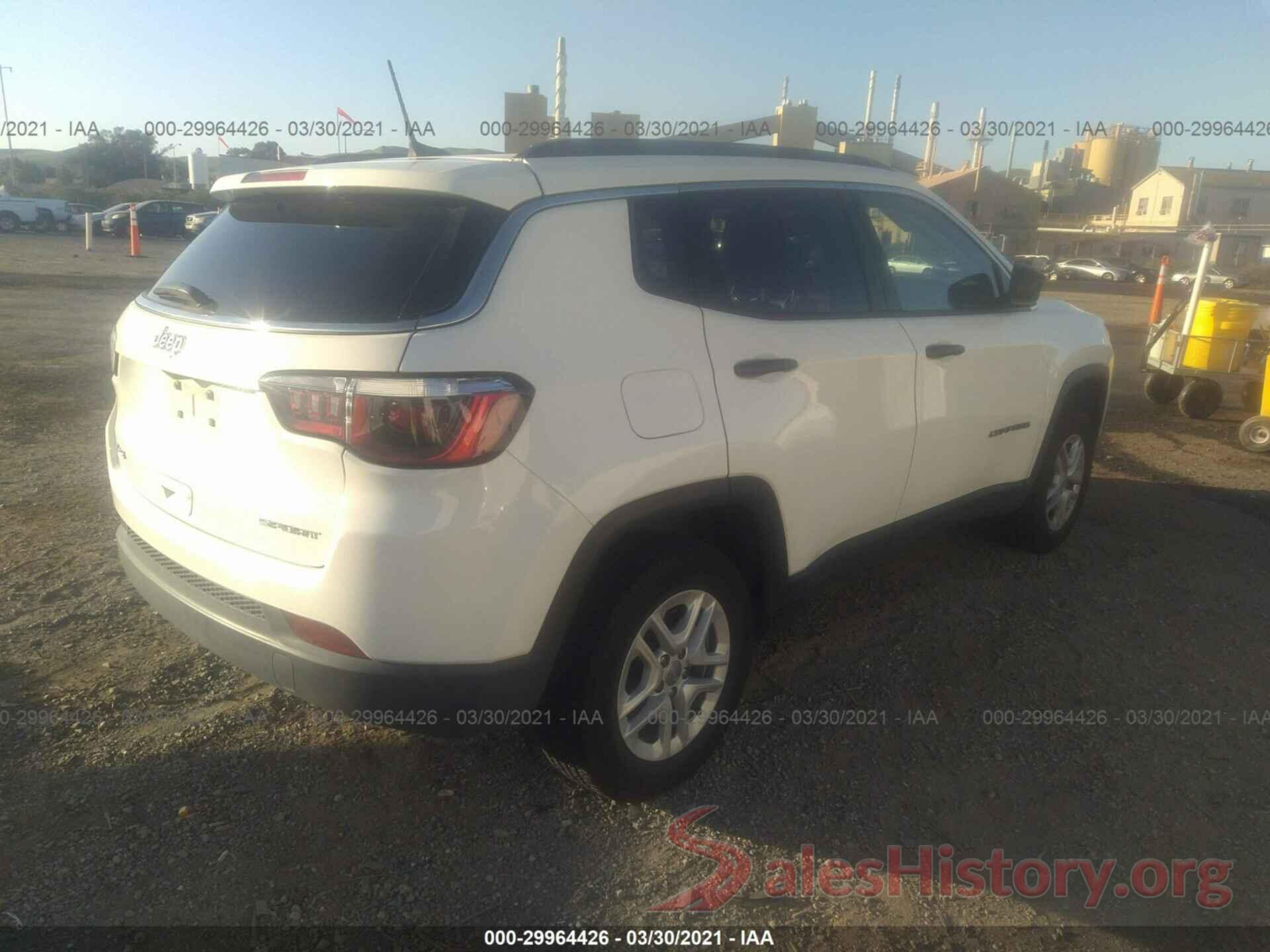 3C4NJDABXKT818285 2019 JEEP COMPASS