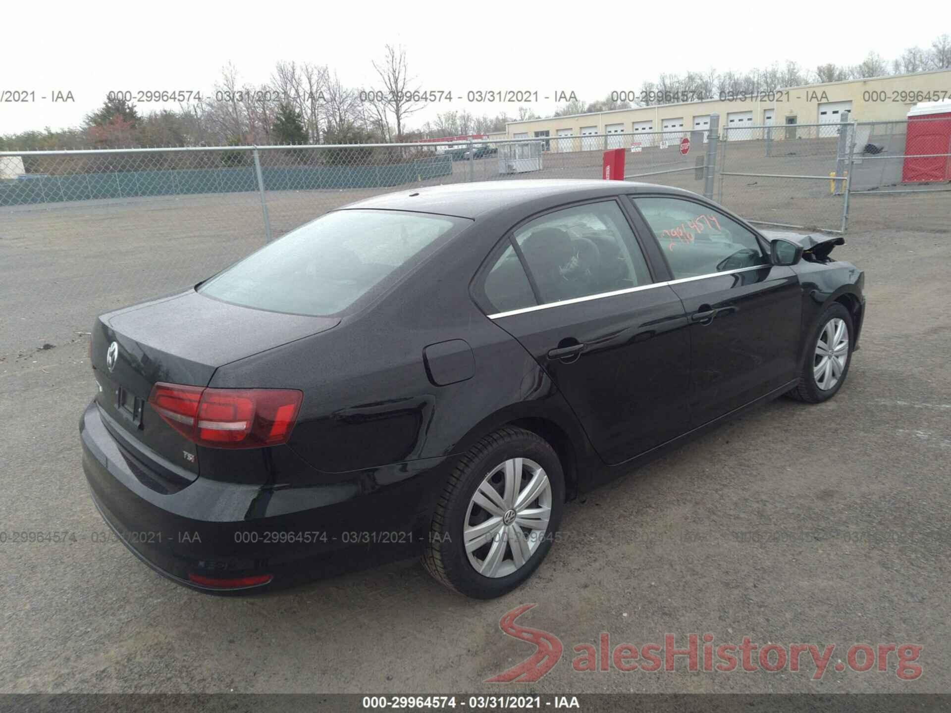 3VW2B7AJ9HM214574 2017 VOLKSWAGEN JETTA