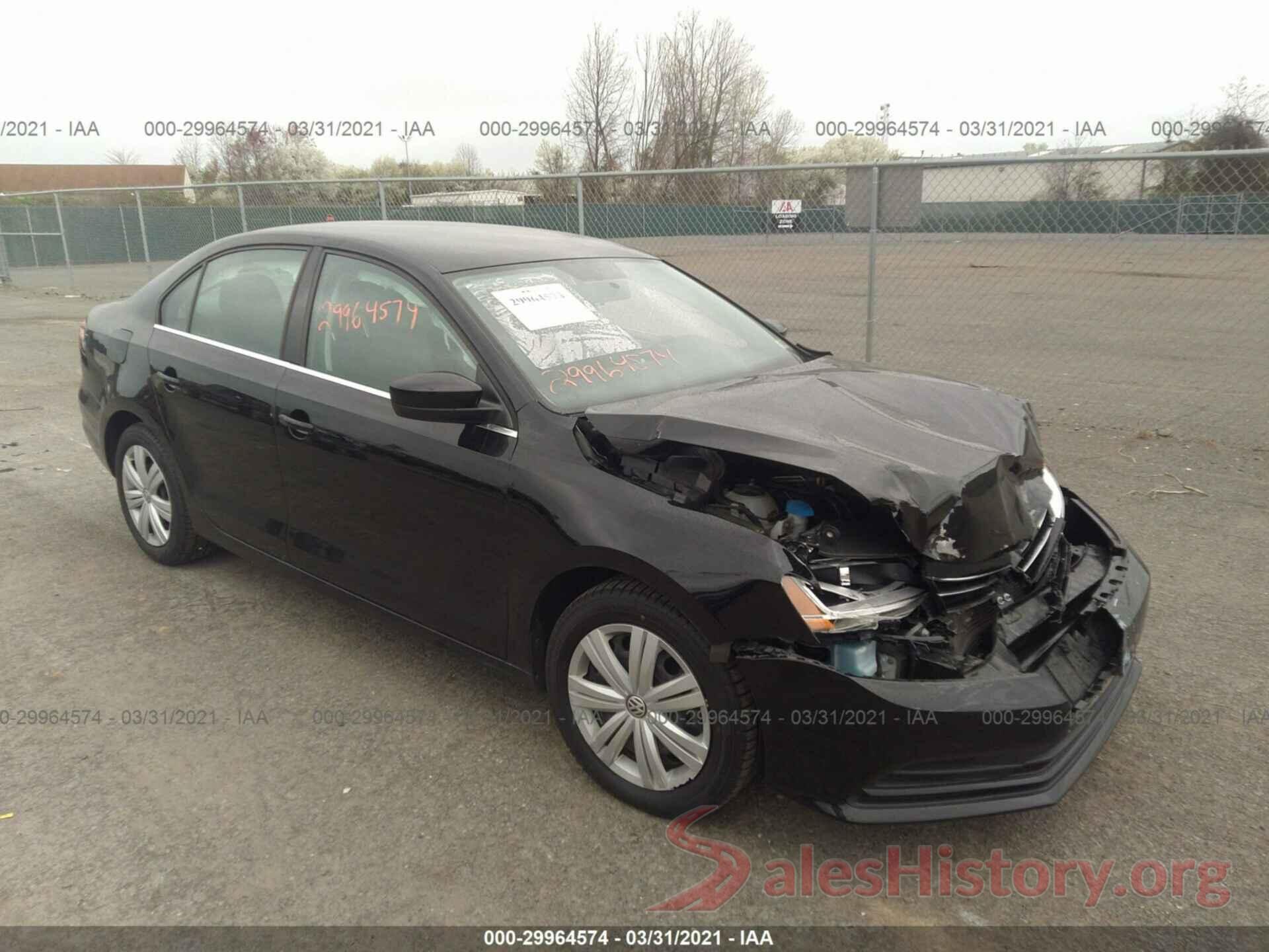 3VW2B7AJ9HM214574 2017 VOLKSWAGEN JETTA