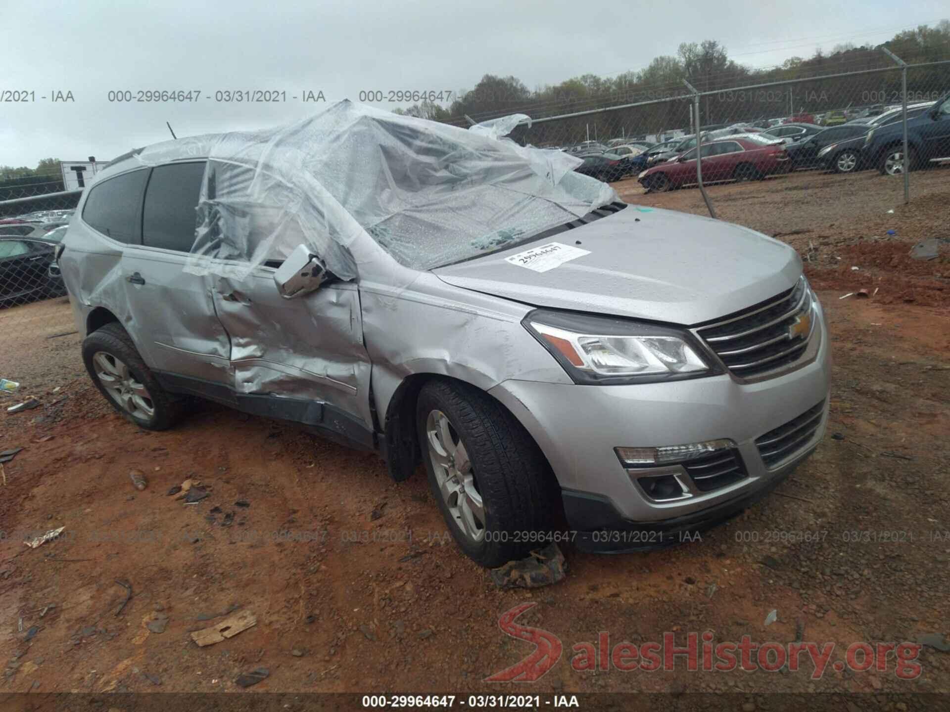 1GNKVJKD7HJ322809 2017 CHEVROLET TRAVERSE