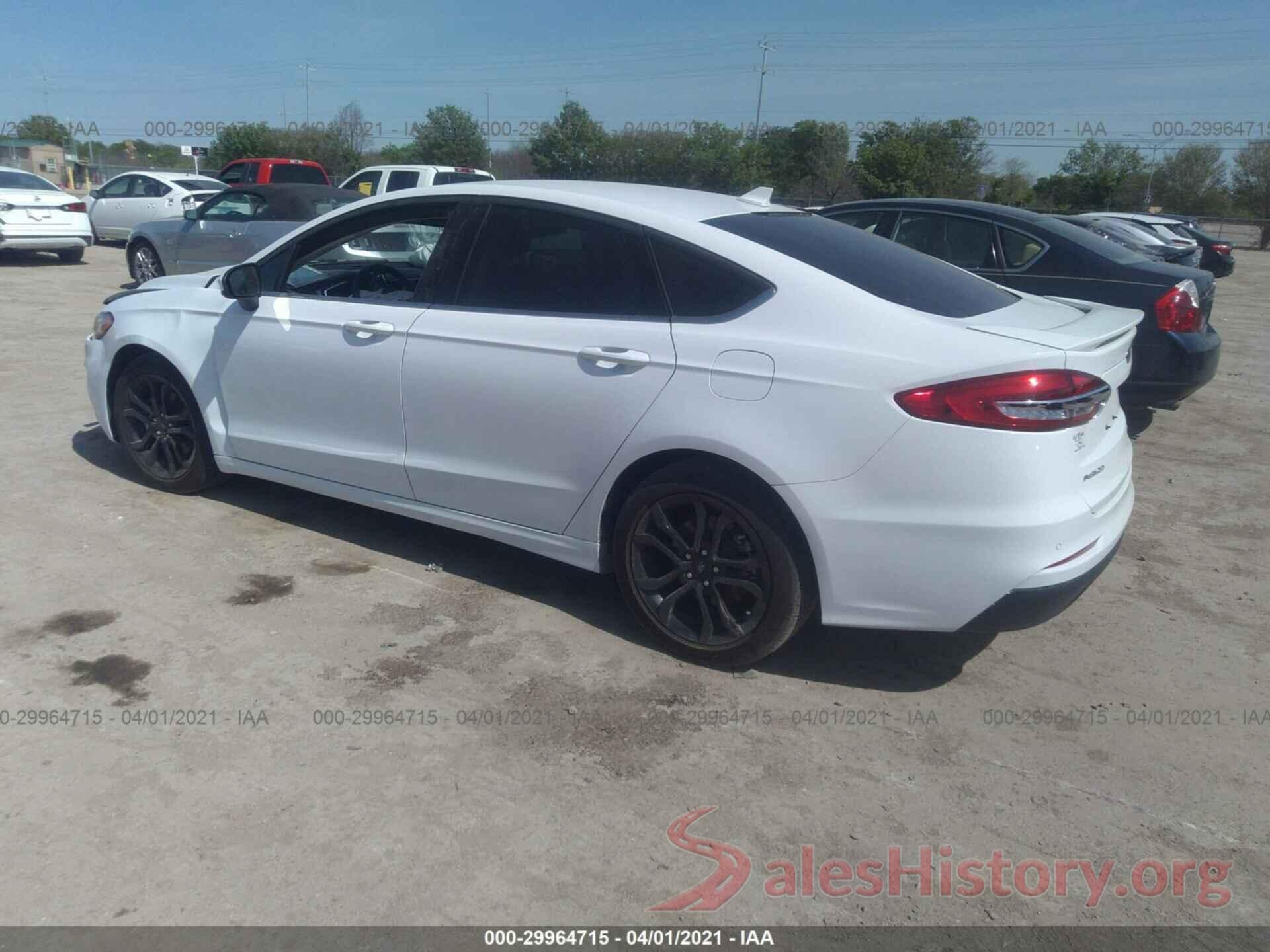 3FA6P0HD6LR168393 2020 FORD FUSION