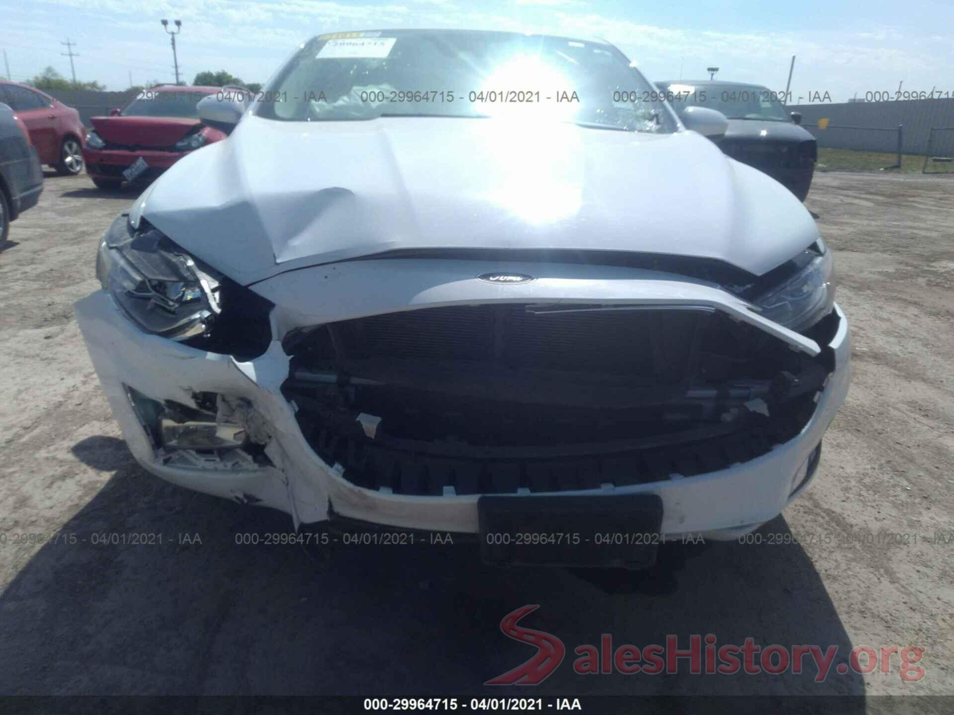 3FA6P0HD6LR168393 2020 FORD FUSION