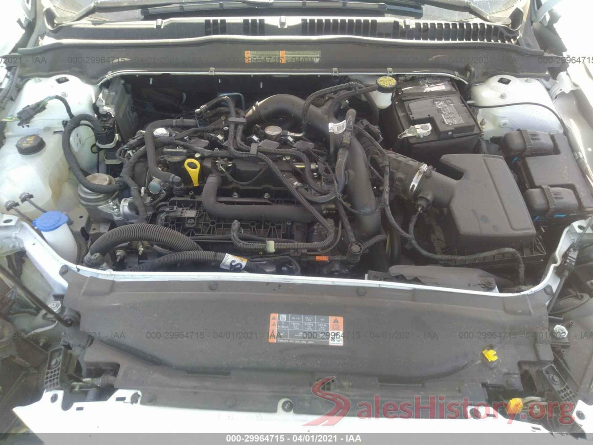 3FA6P0HD6LR168393 2020 FORD FUSION