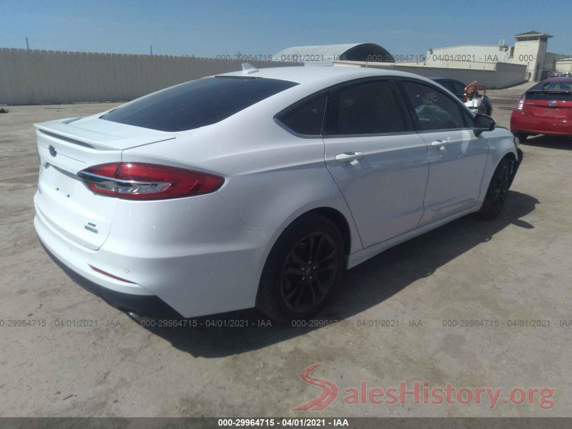 3FA6P0HD6LR168393 2020 FORD FUSION