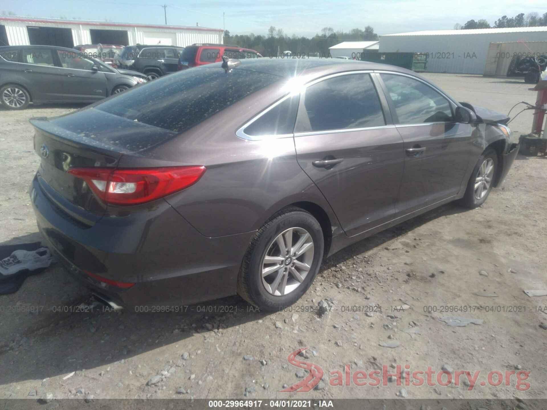 5NPE24AF5GH379827 2016 HYUNDAI SONATA