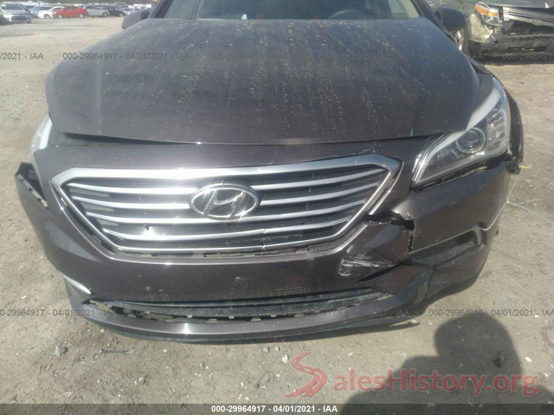 5NPE24AF5GH379827 2016 HYUNDAI SONATA