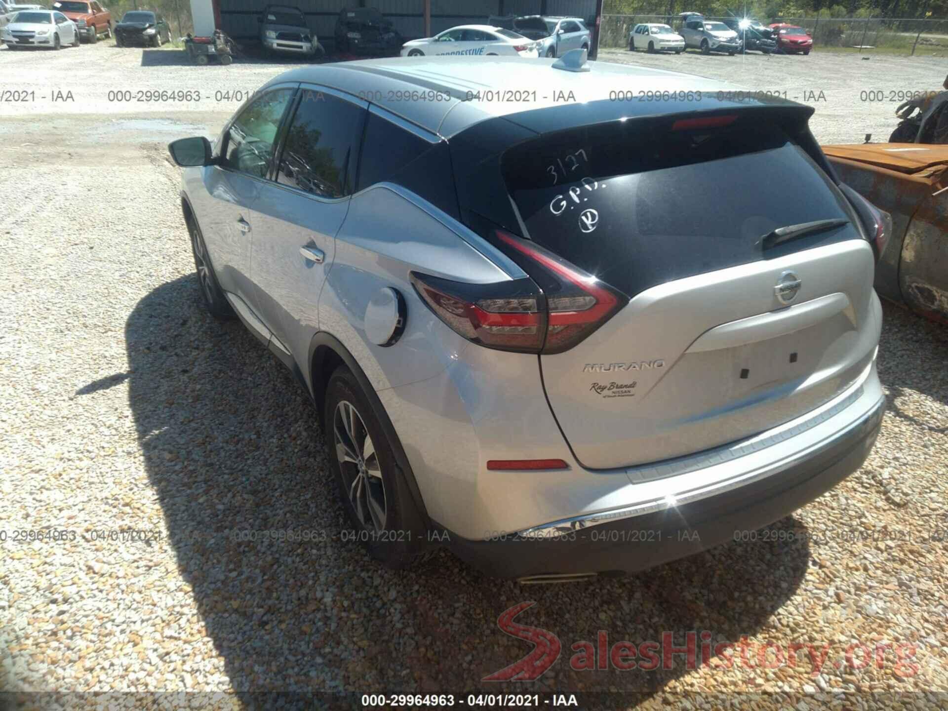 5N1AZ2MJ2KN134468 2019 NISSAN MURANO