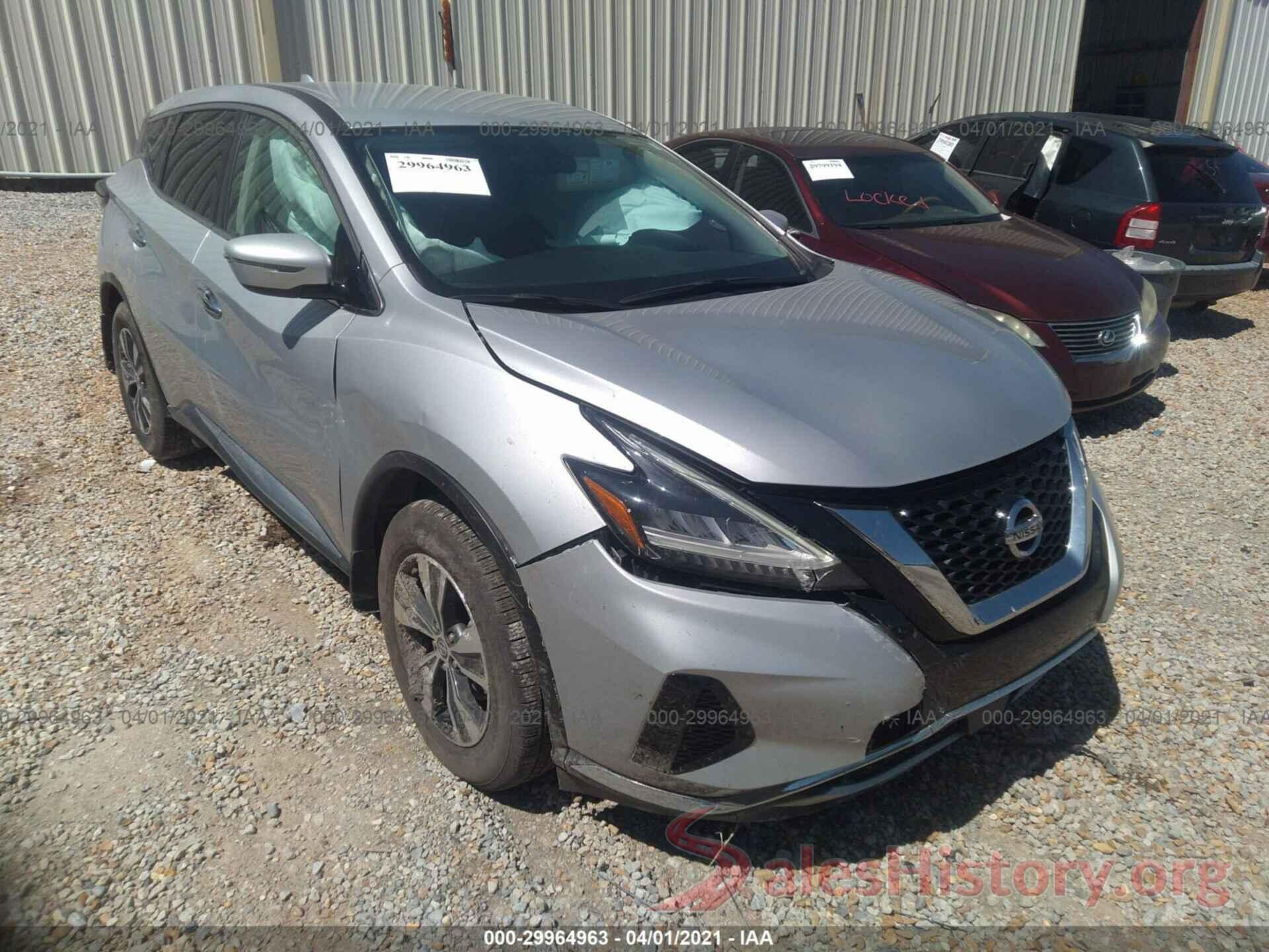 5N1AZ2MJ2KN134468 2019 NISSAN MURANO