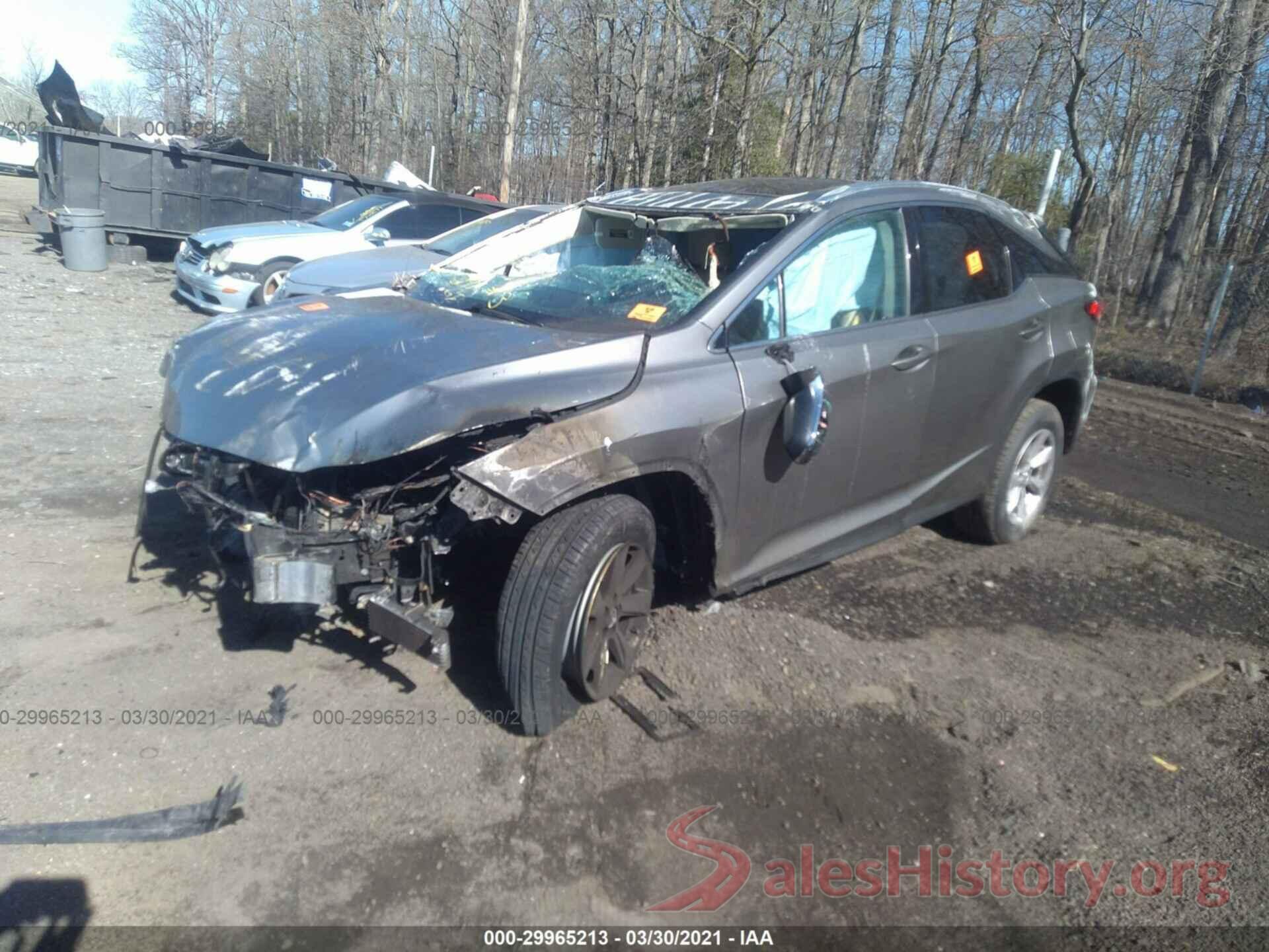 2T2BZMCA7HC134852 2017 LEXUS RX