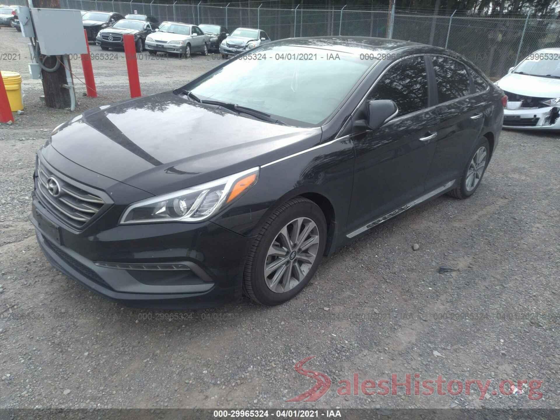 5NPE34AF2HH498708 2017 HYUNDAI SONATA