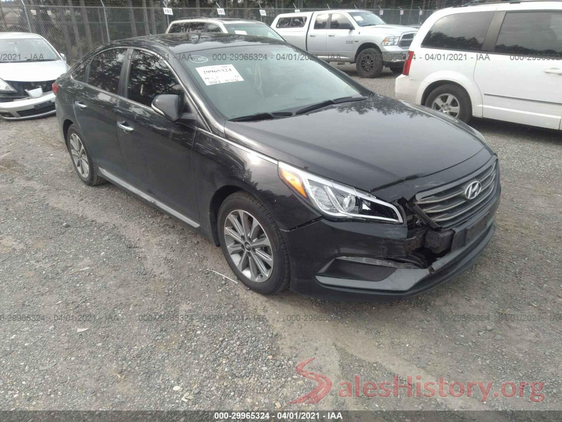 5NPE34AF2HH498708 2017 HYUNDAI SONATA