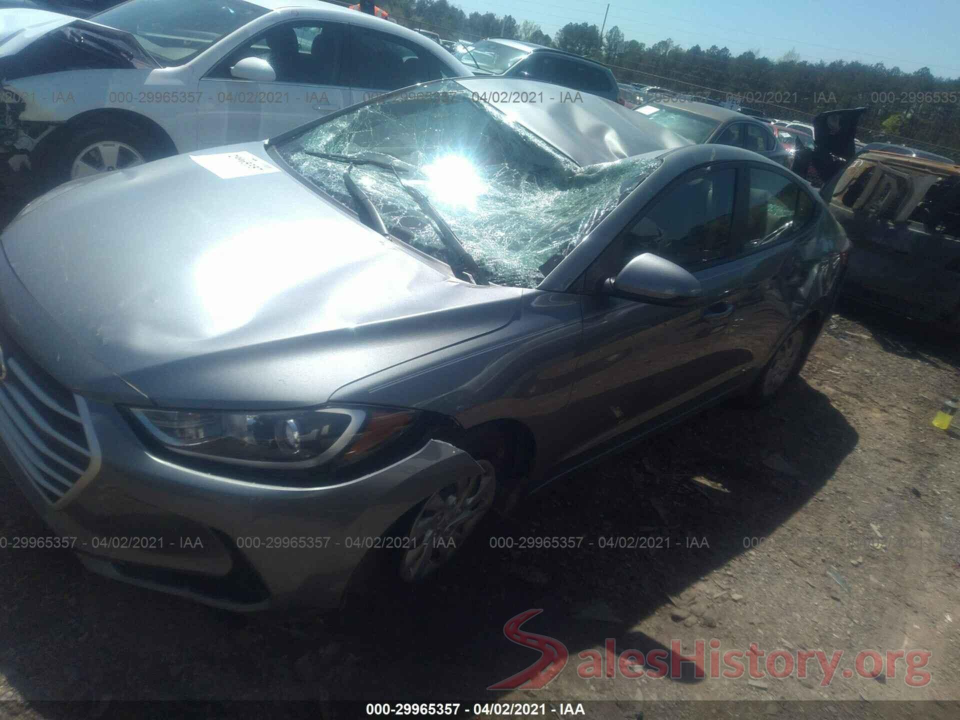 KMHD74LF8JU591110 2018 HYUNDAI ELANTRA