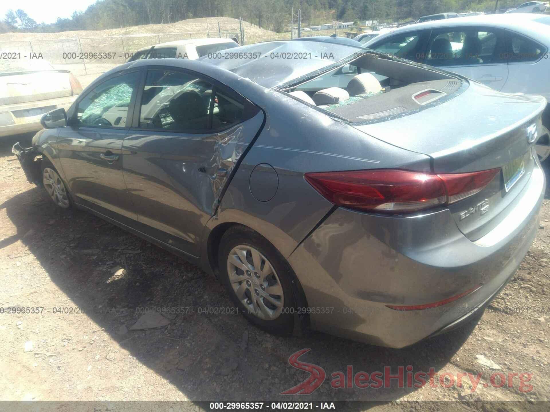 KMHD74LF8JU591110 2018 HYUNDAI ELANTRA